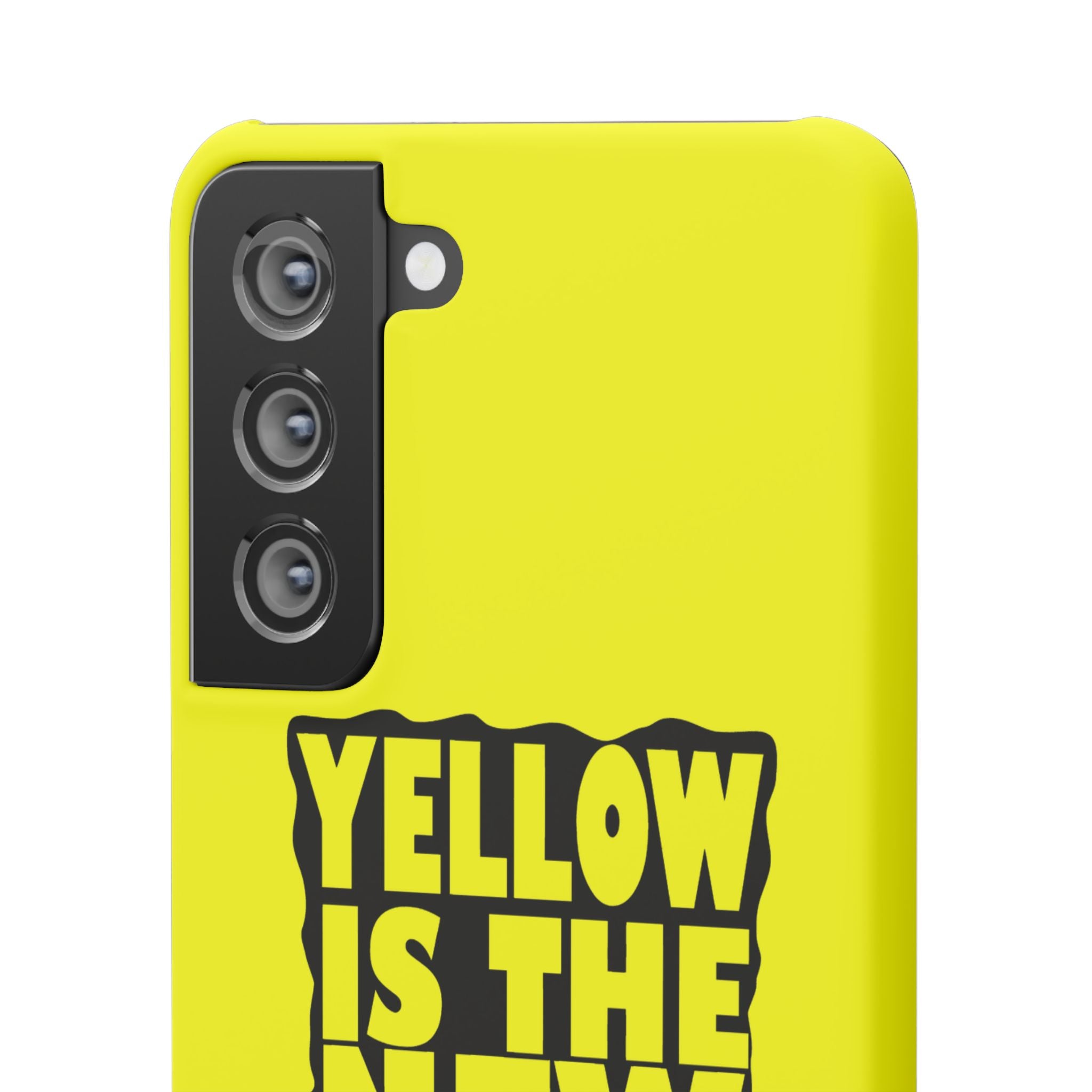 Snap Case - Yellow Is The New Black