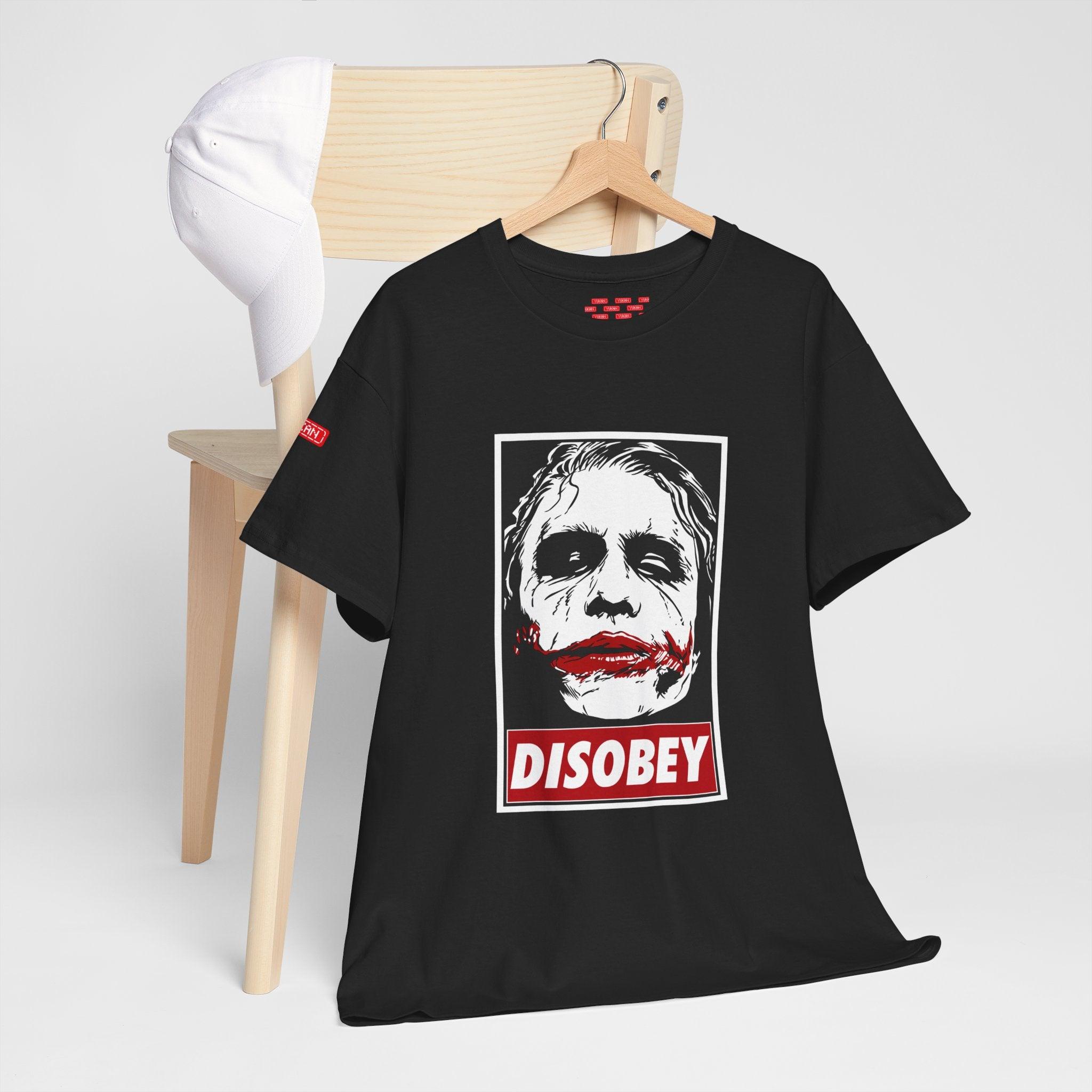 Unisex Heavy Cotton Tee - Disobey - Yukan Iconic