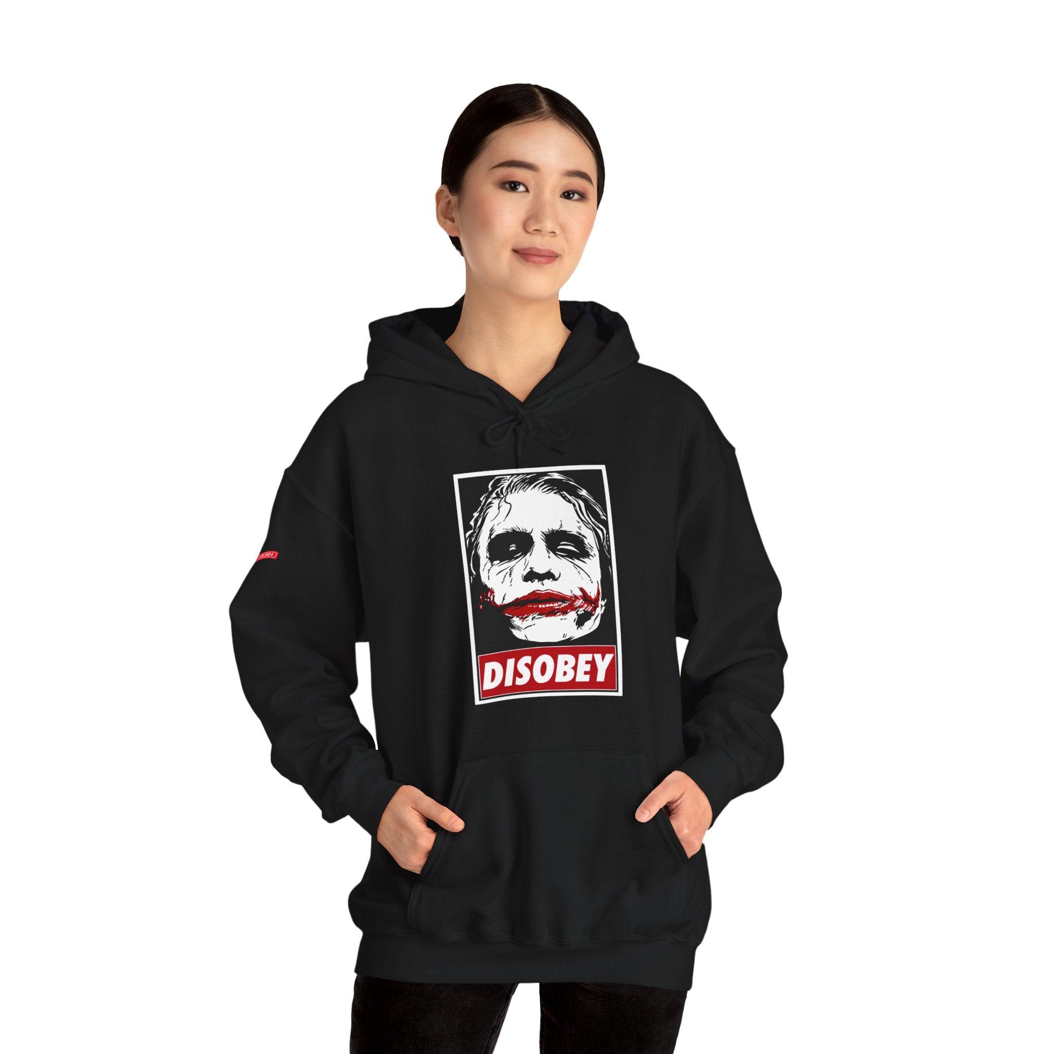 Hoodie | DC Comics - The Joker Disobey | Dark Edition - Yukan Iconic