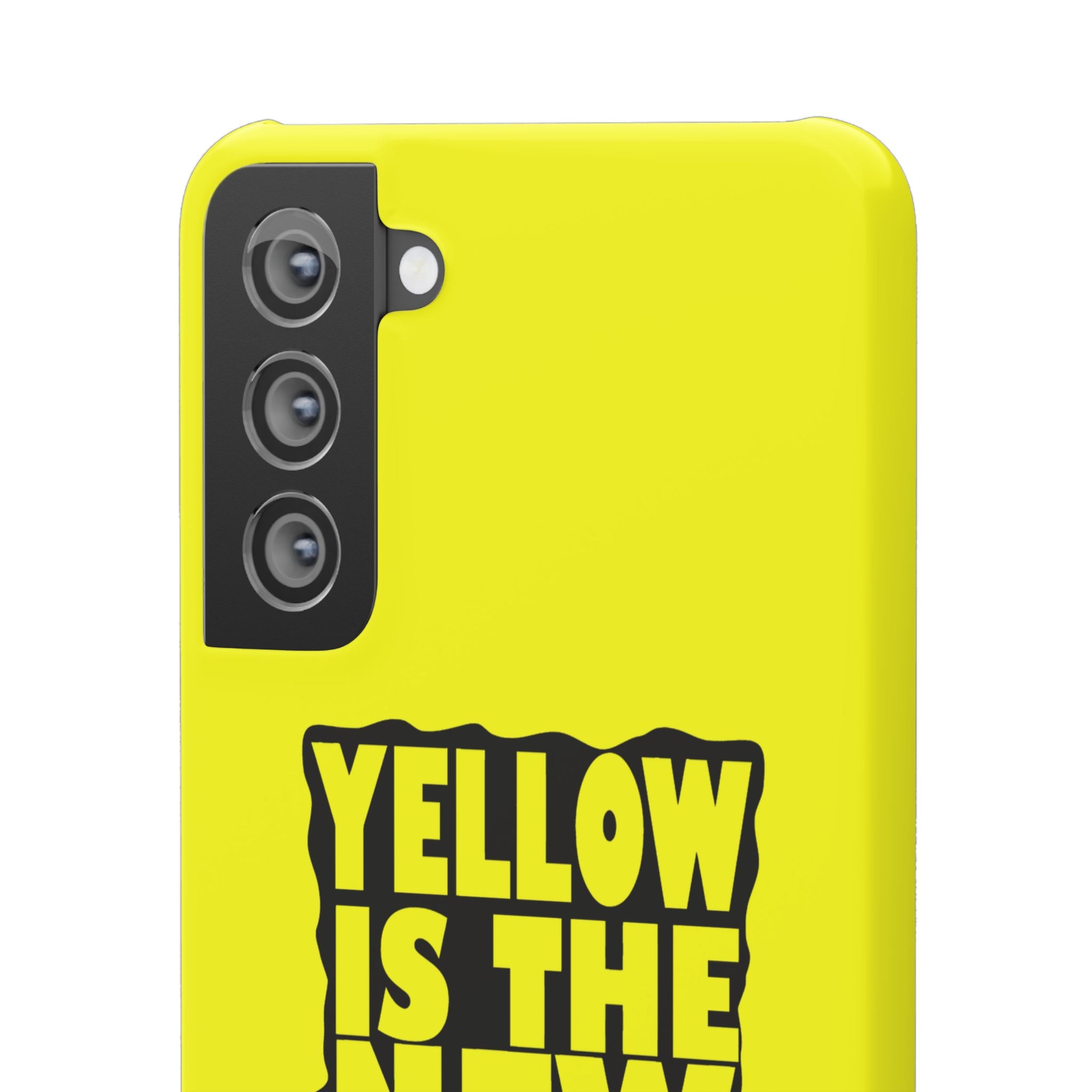 Snap Case - Yellow Is The New Black