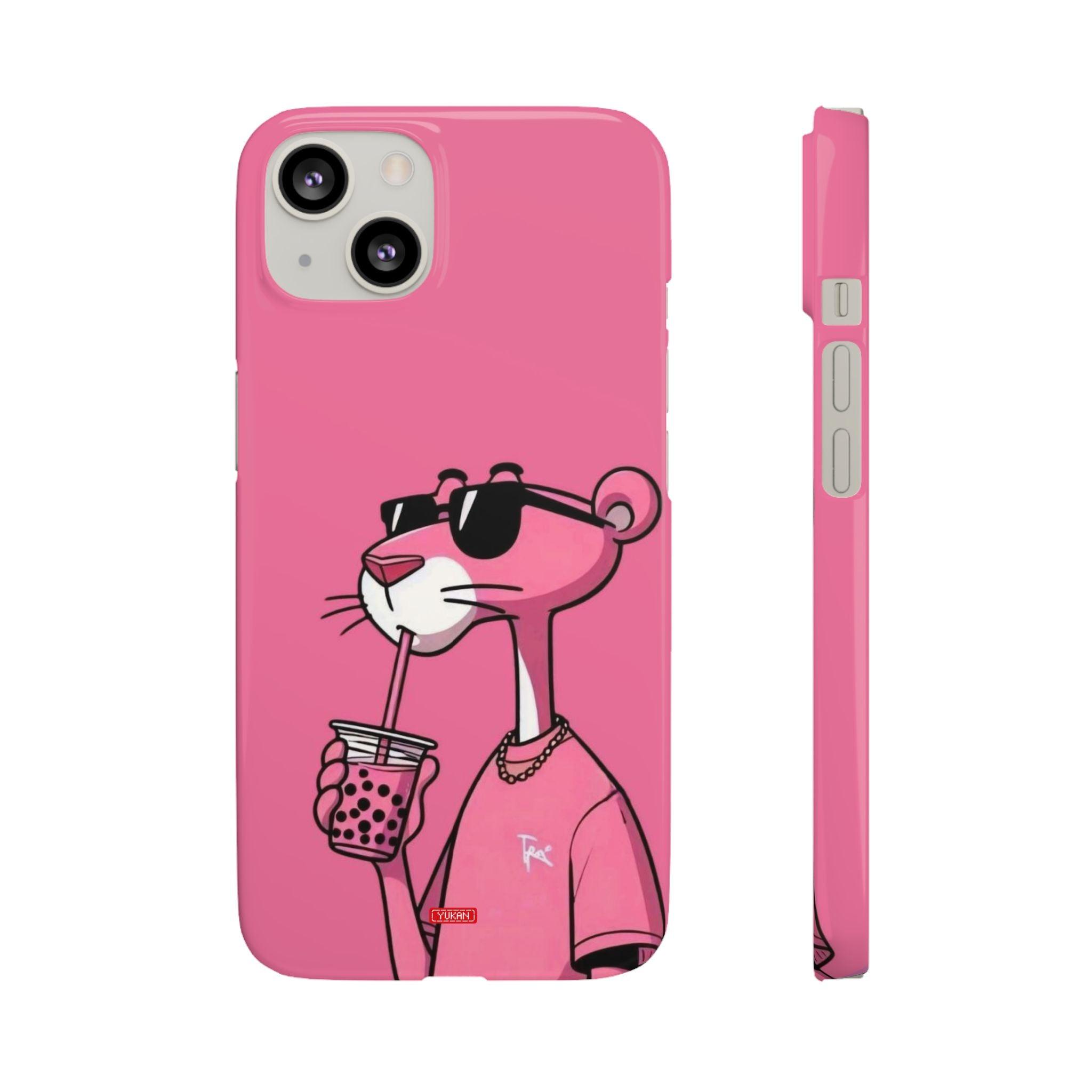 Snap Cases - Pink Bubble Tea - Yukan Iconic