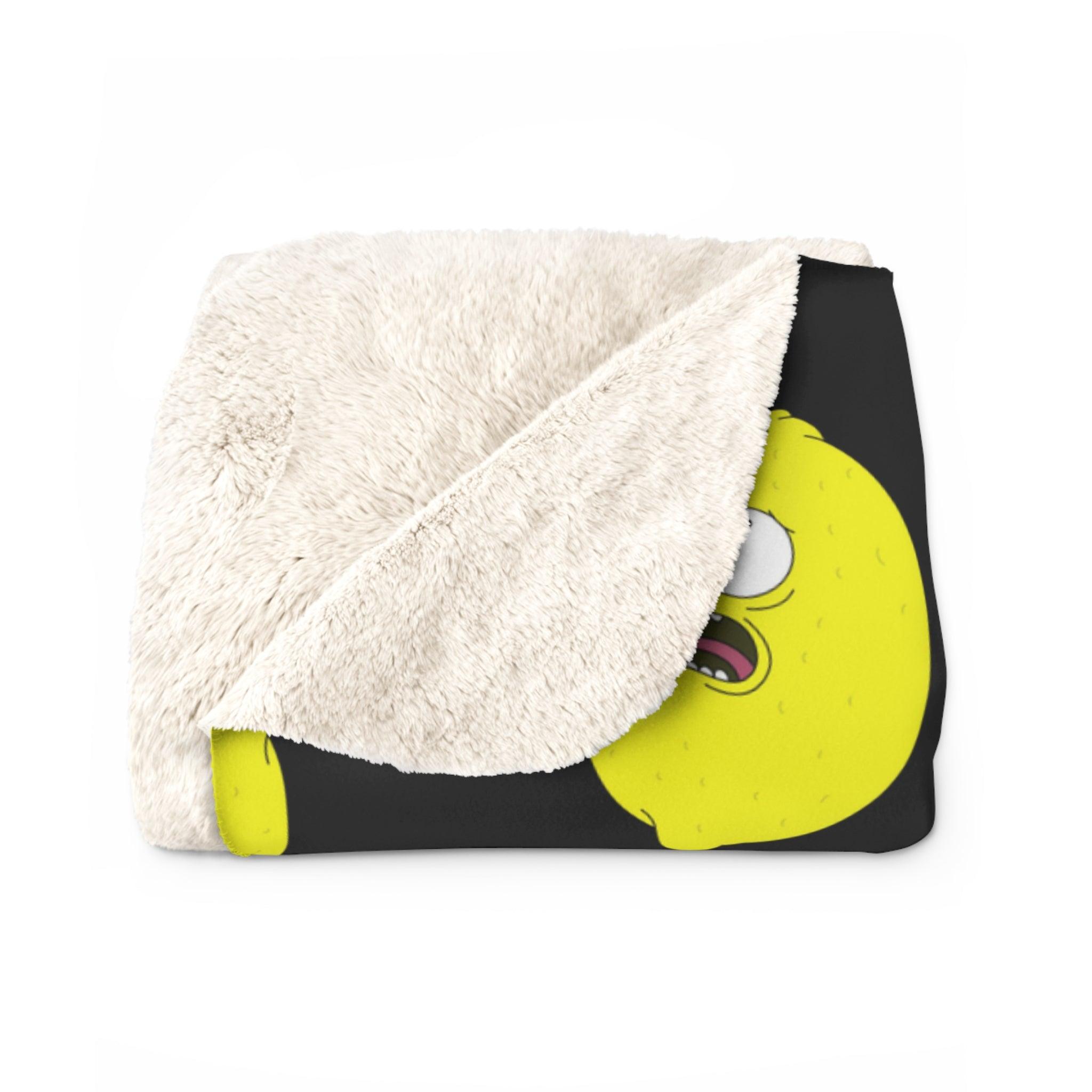 Sherpa Fleece Blanket - The Special Lemon - Yukan Iconic