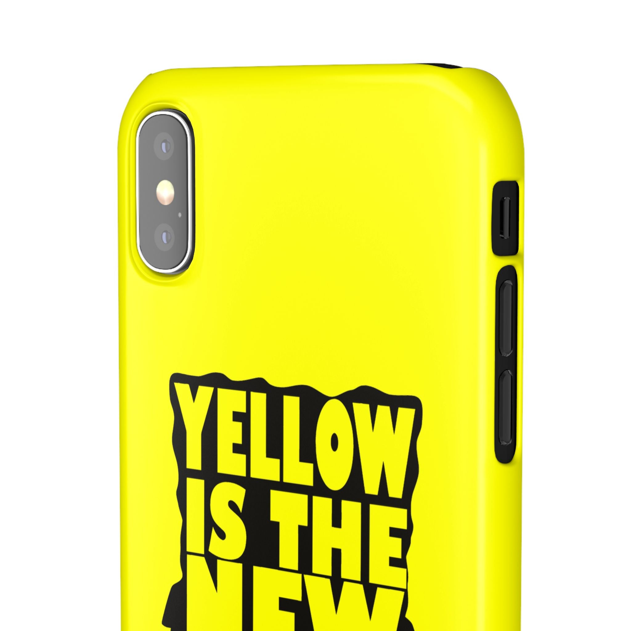 Snap Case - Yellow Is The New Black