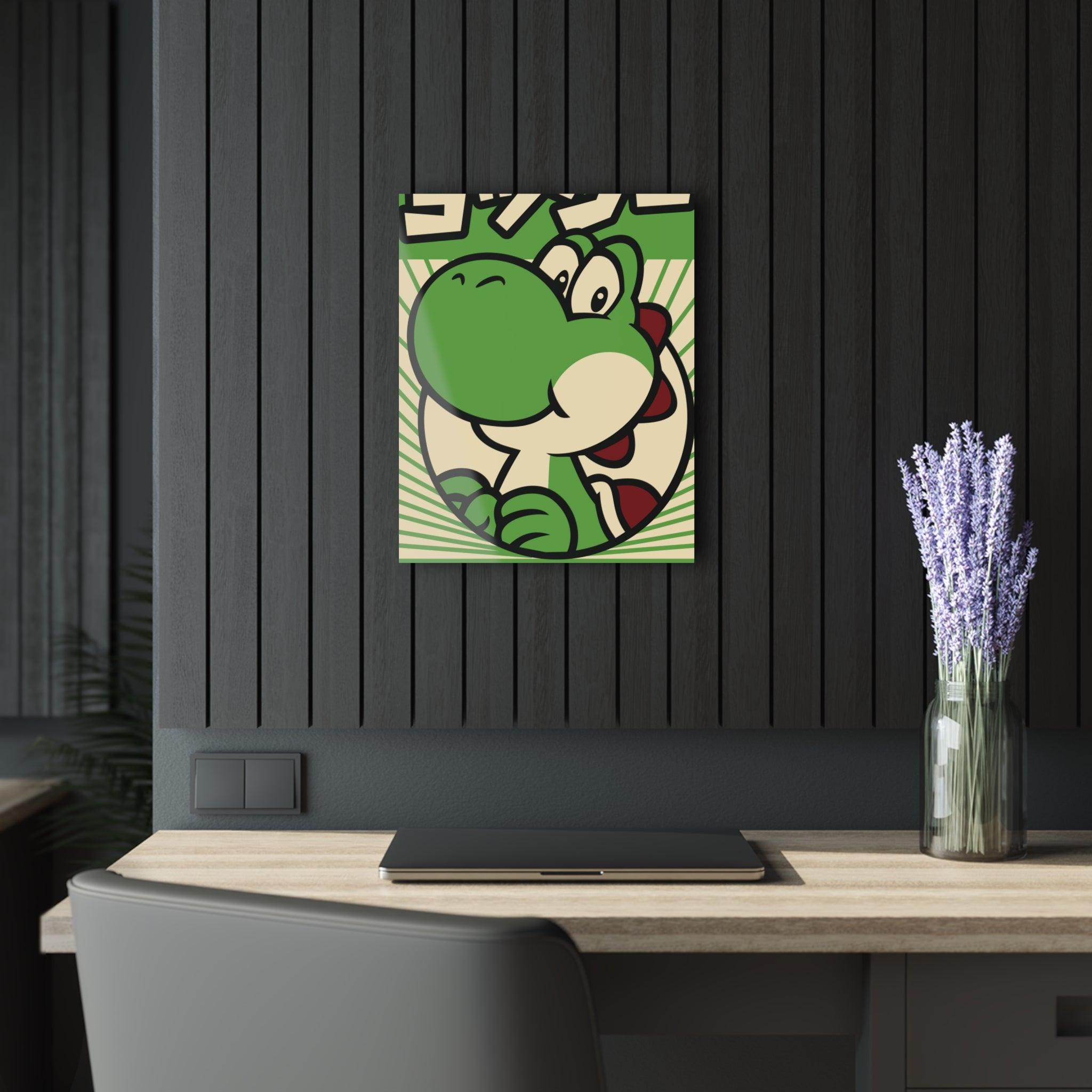 Acrylic Artwork - Cutie Yoshi - Yukan Iconic