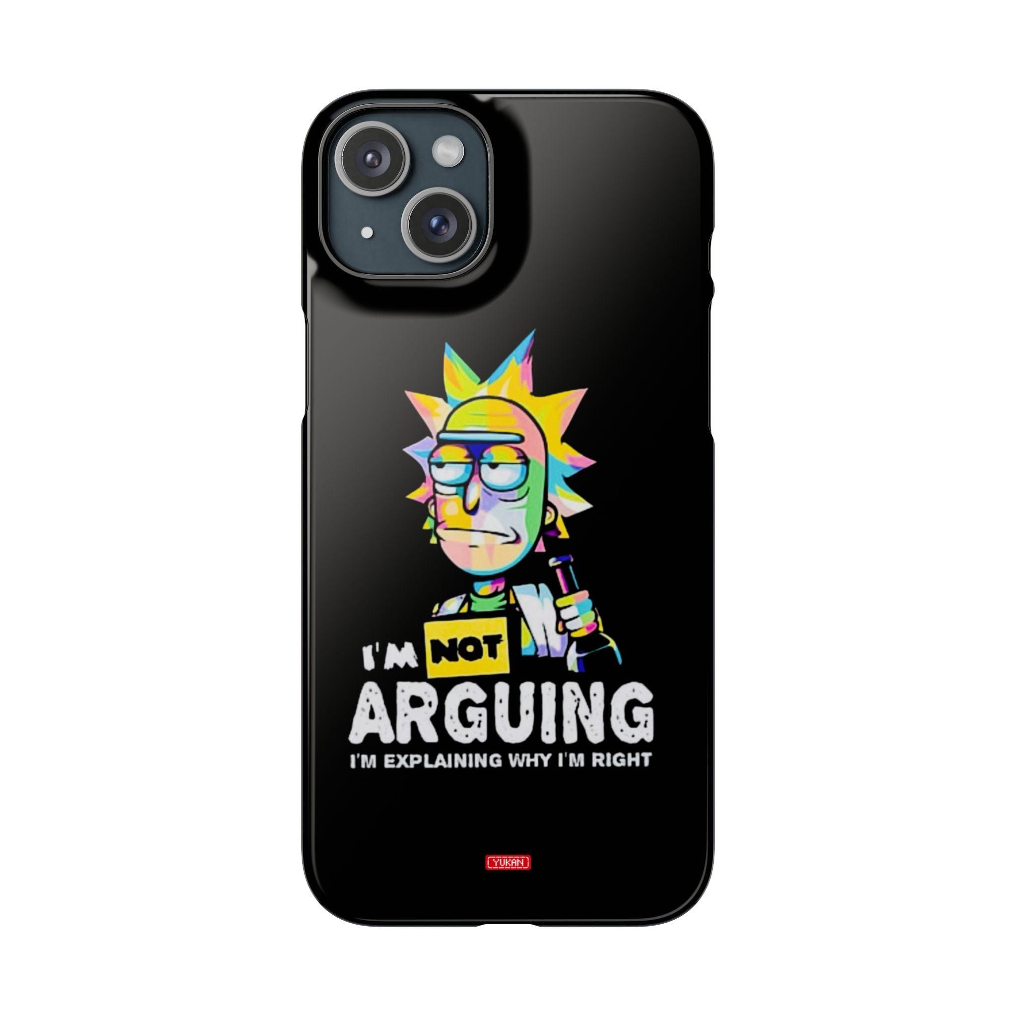 Snap Cases - "I Don't Arguing" - Yukan Iconic