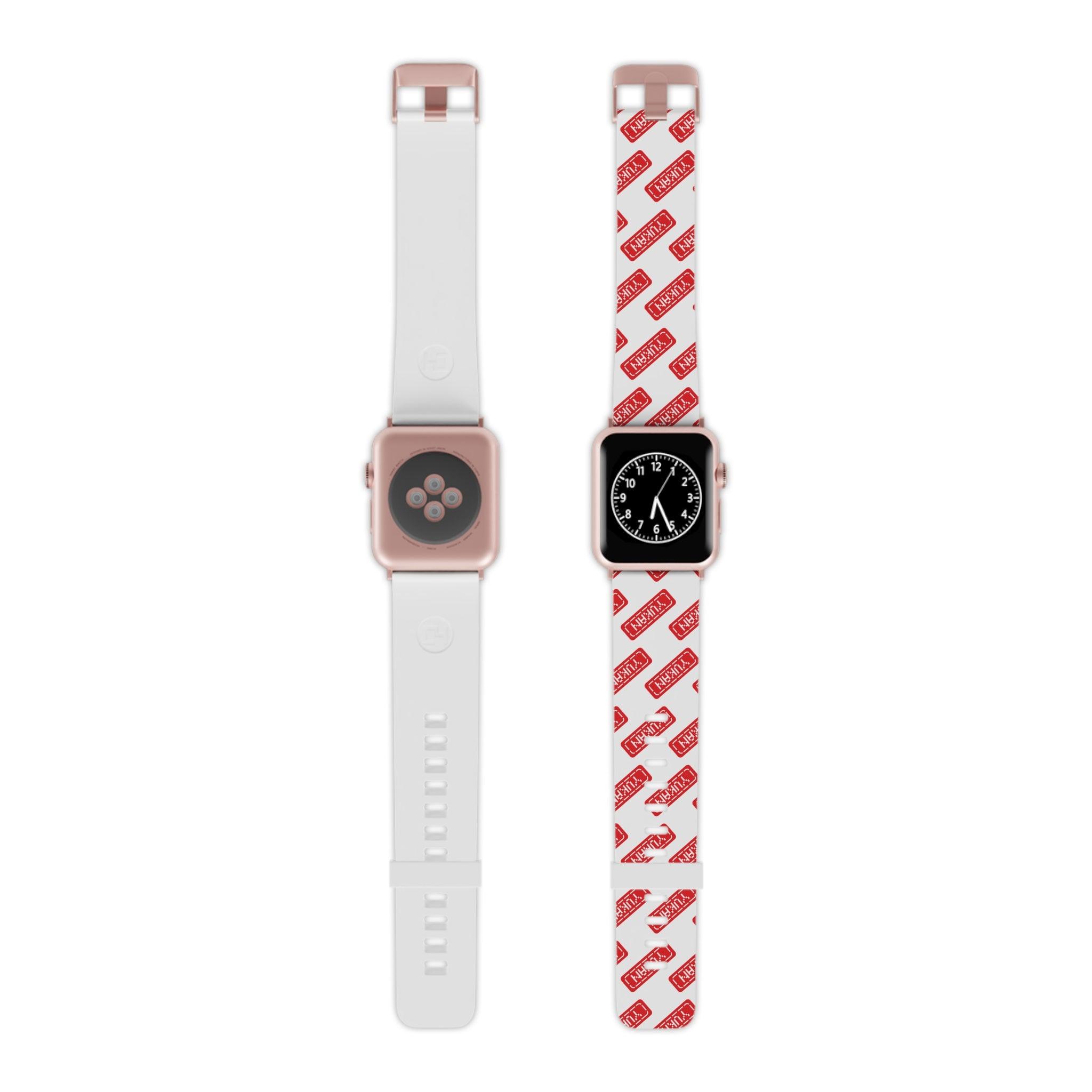 Silicon Apple Watch Band - YUKAN ICONIC WHITE - Yukan Iconic