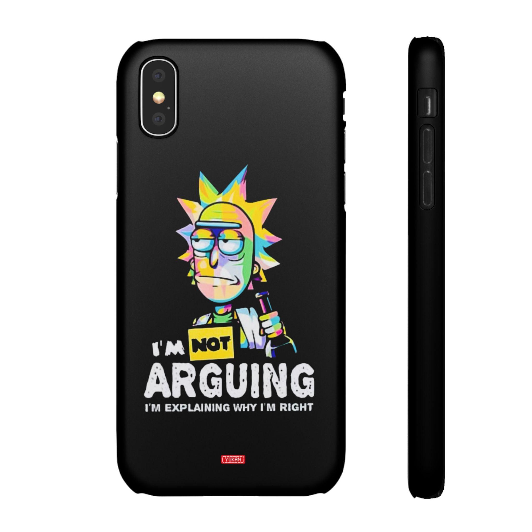 Snap Cases - "I Don't Arguing" - Yukan Iconic