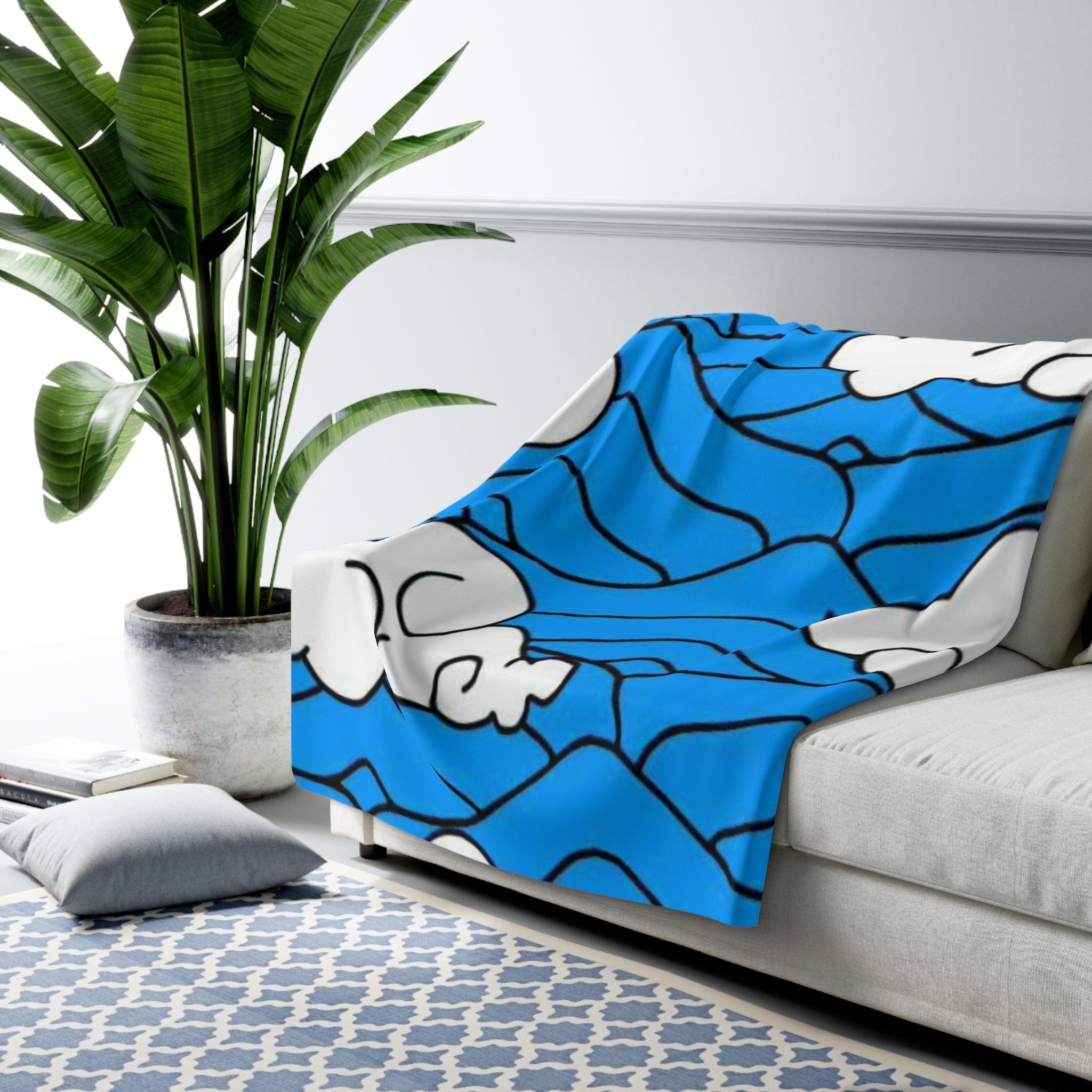 Sherpa Fleece Blanket - The Cloud