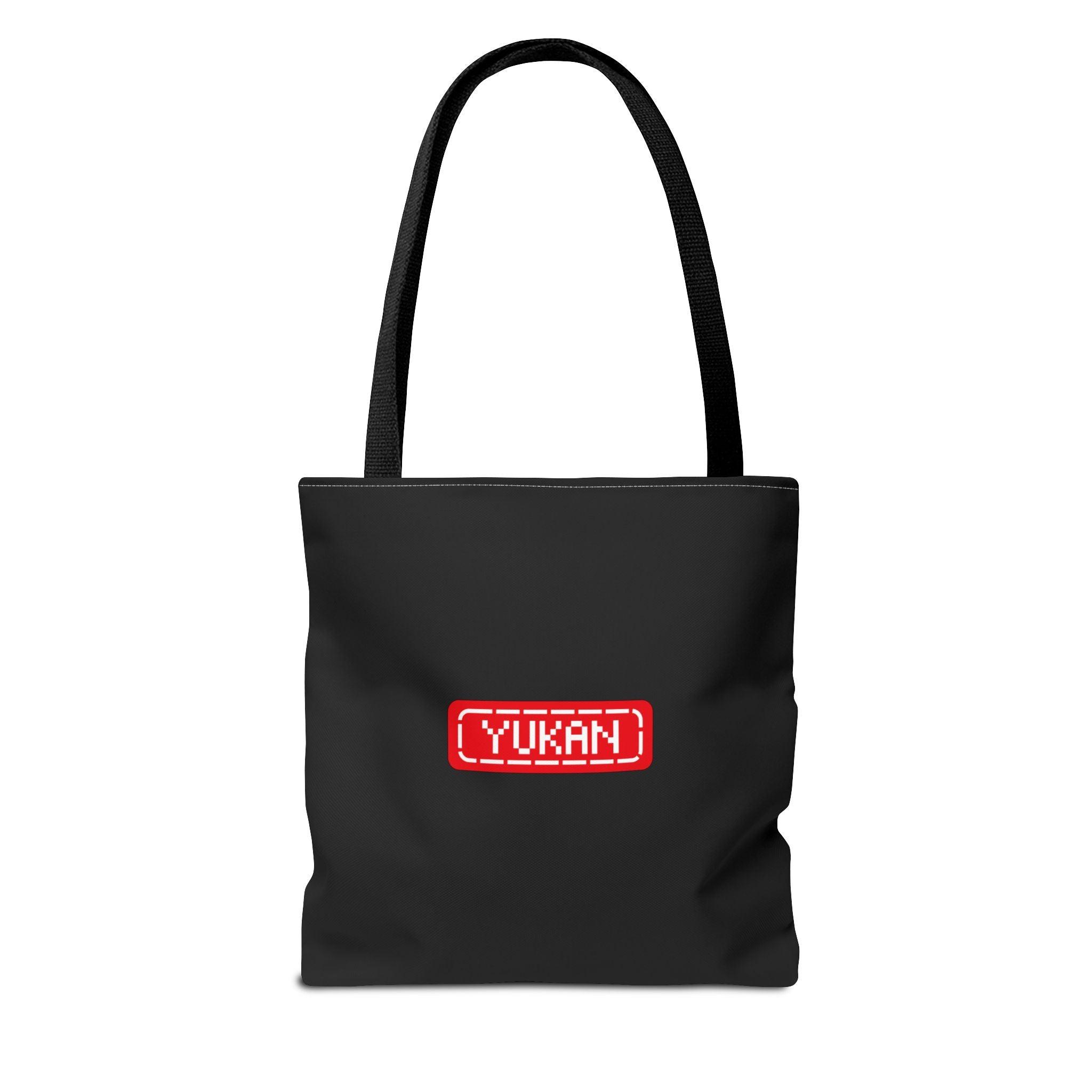 Tote Bag (AOP) - YUKAN ICONIC BLACK - Yukan Iconic