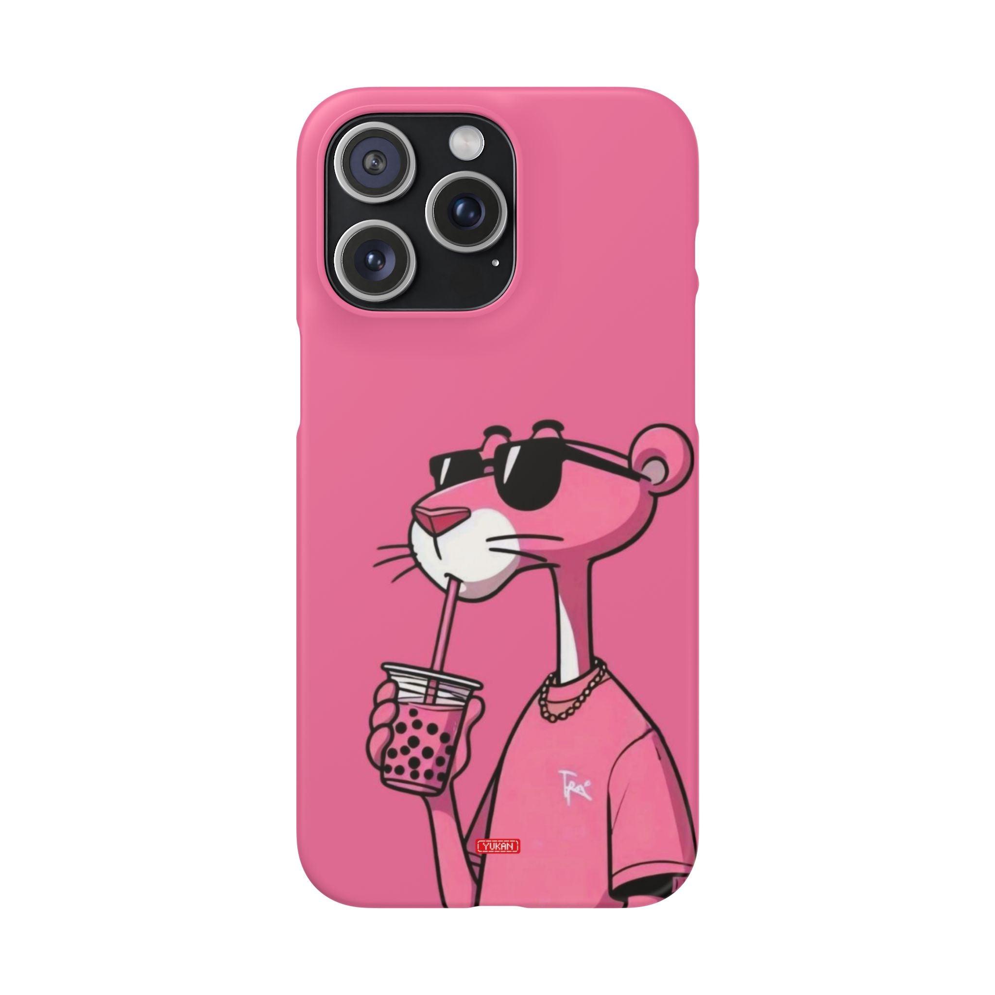 Snap Cases - Pink Bubble Tea - Yukan Iconic