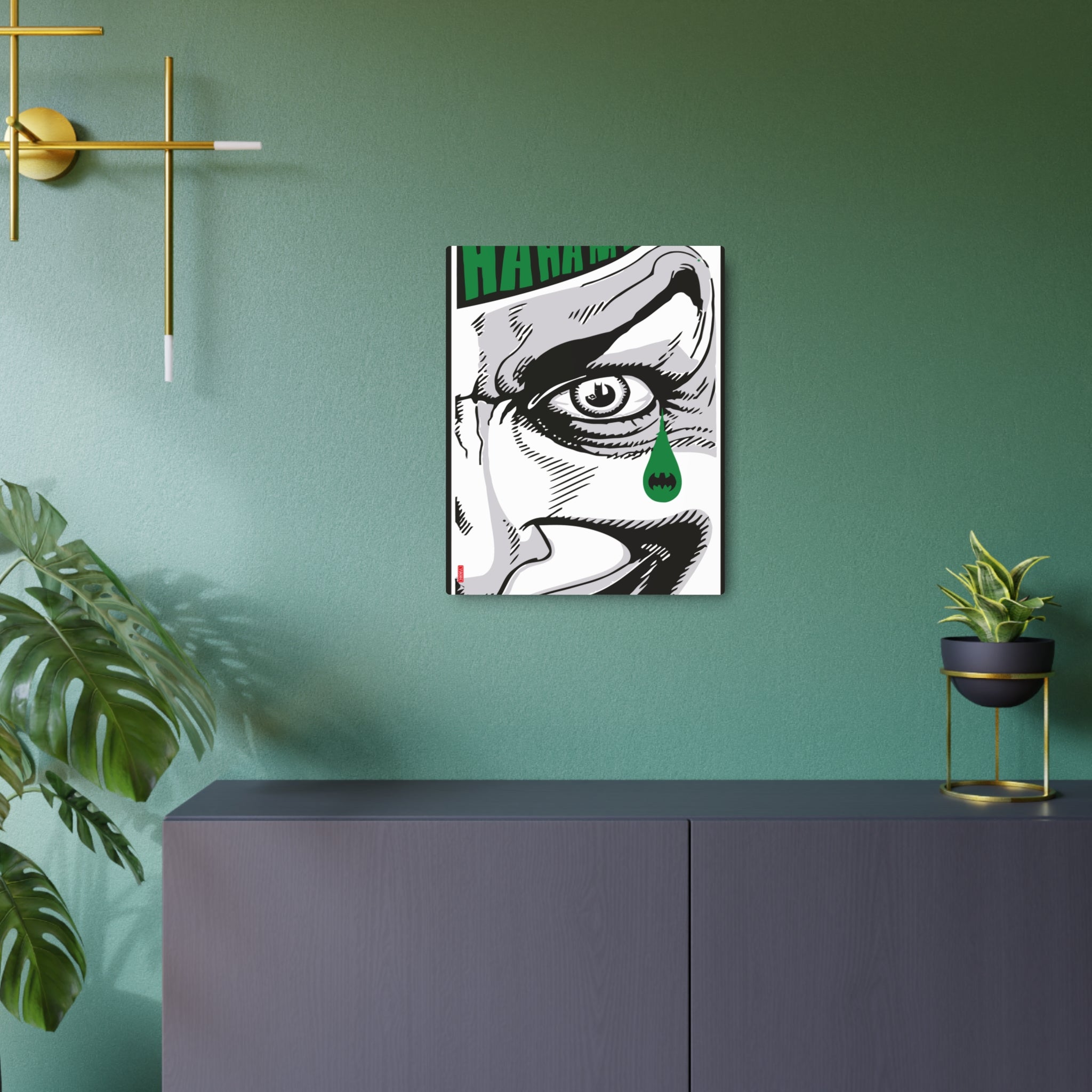 Aluminium Artwork - Joker Tears