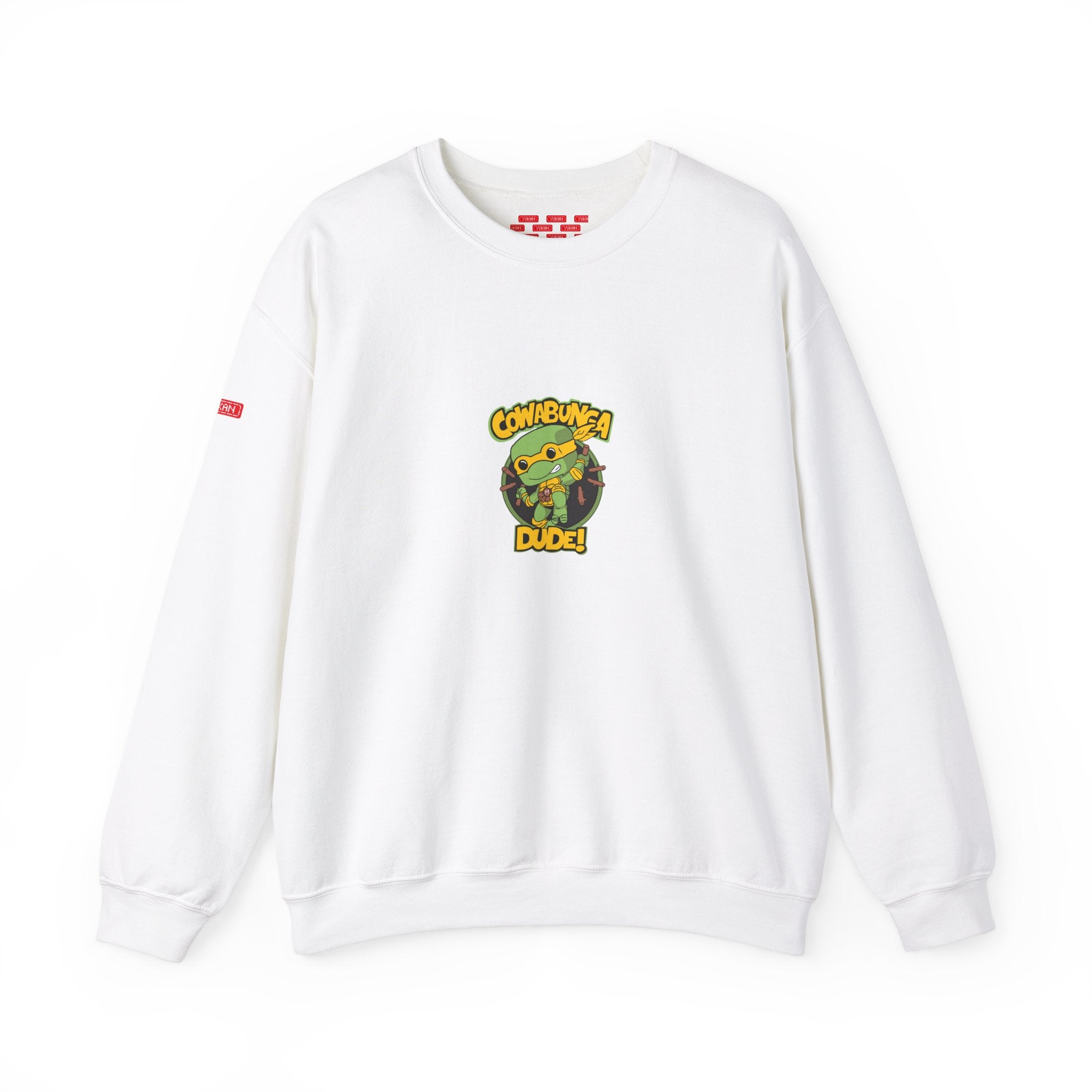 Heavy Crewneck Sweatshirt - COWABUNGA!