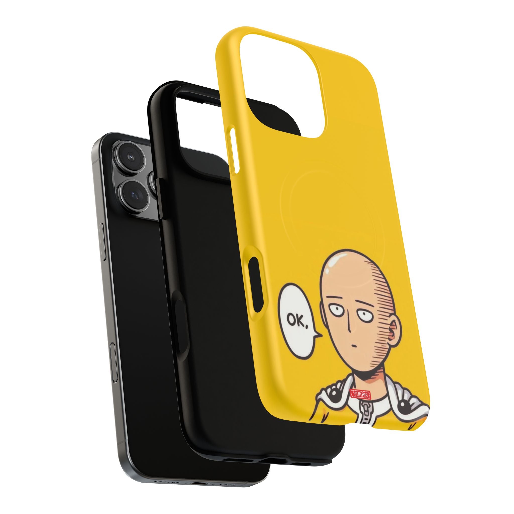 Tough MagSafe Case - One Punch Man "OK" - Yukan Iconic