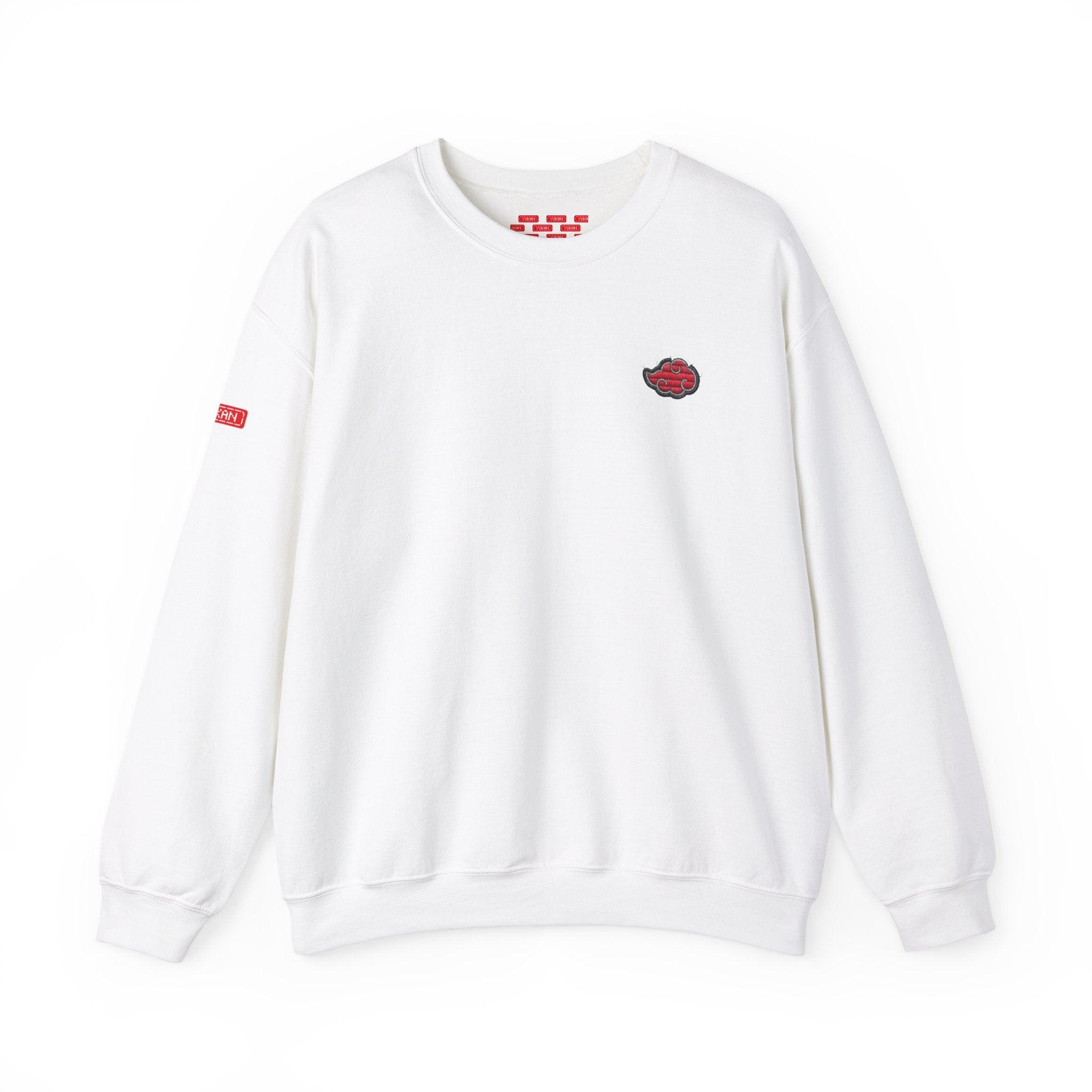 Sweatshirt | Naruto - Embroided Effect Akatsuki Cloud | Anime Streetwear - Yukan Iconic