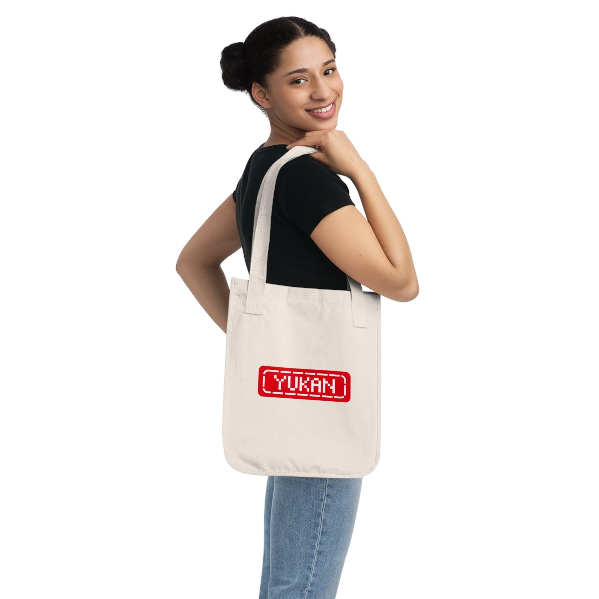 Organic Canvas Tote Bag - YUKAN ICONIC - Yukan Iconic