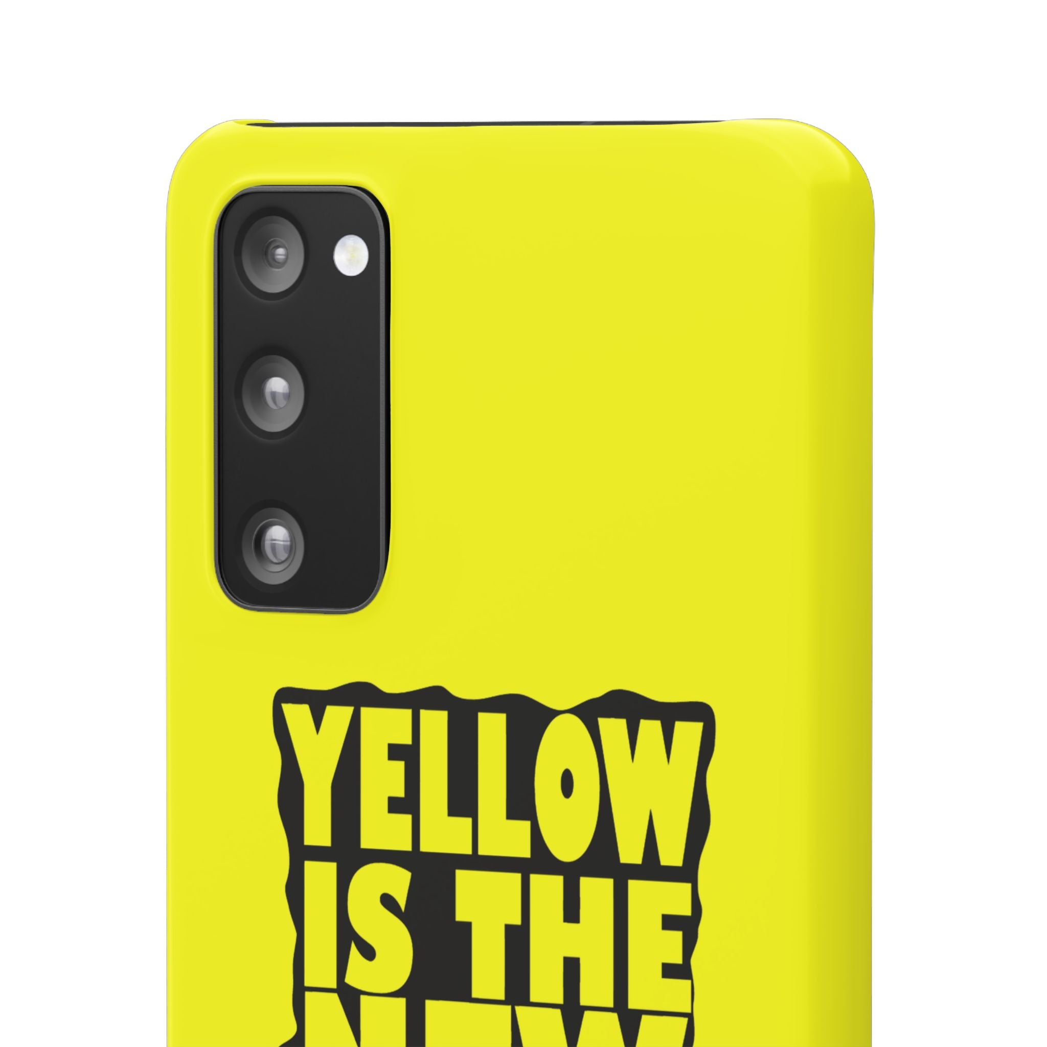 Snap Case - Yellow Is The New Black - Yukan Iconic