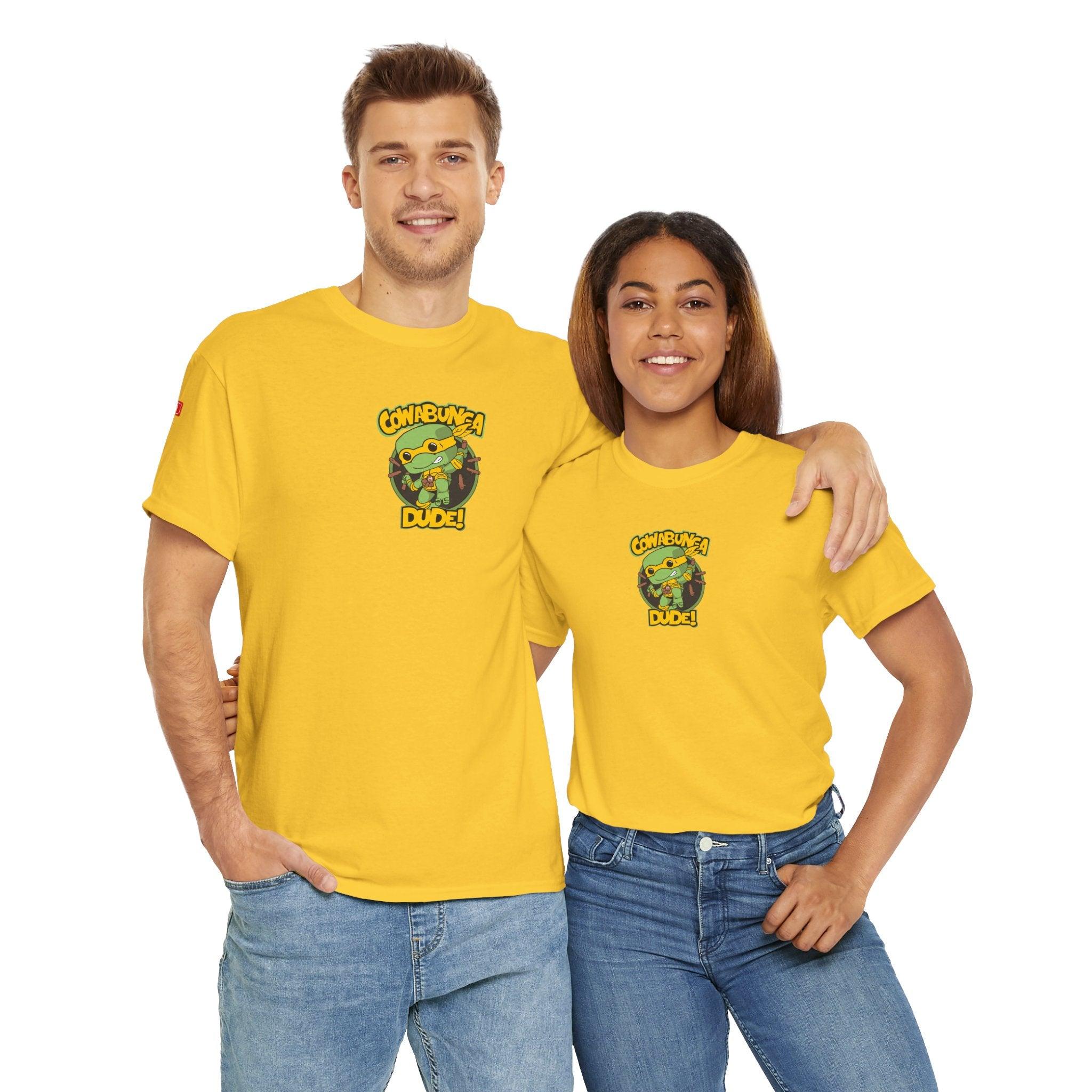 Unisex Heavy Cotton Tee - COWABUNGA! - Yukan Iconic