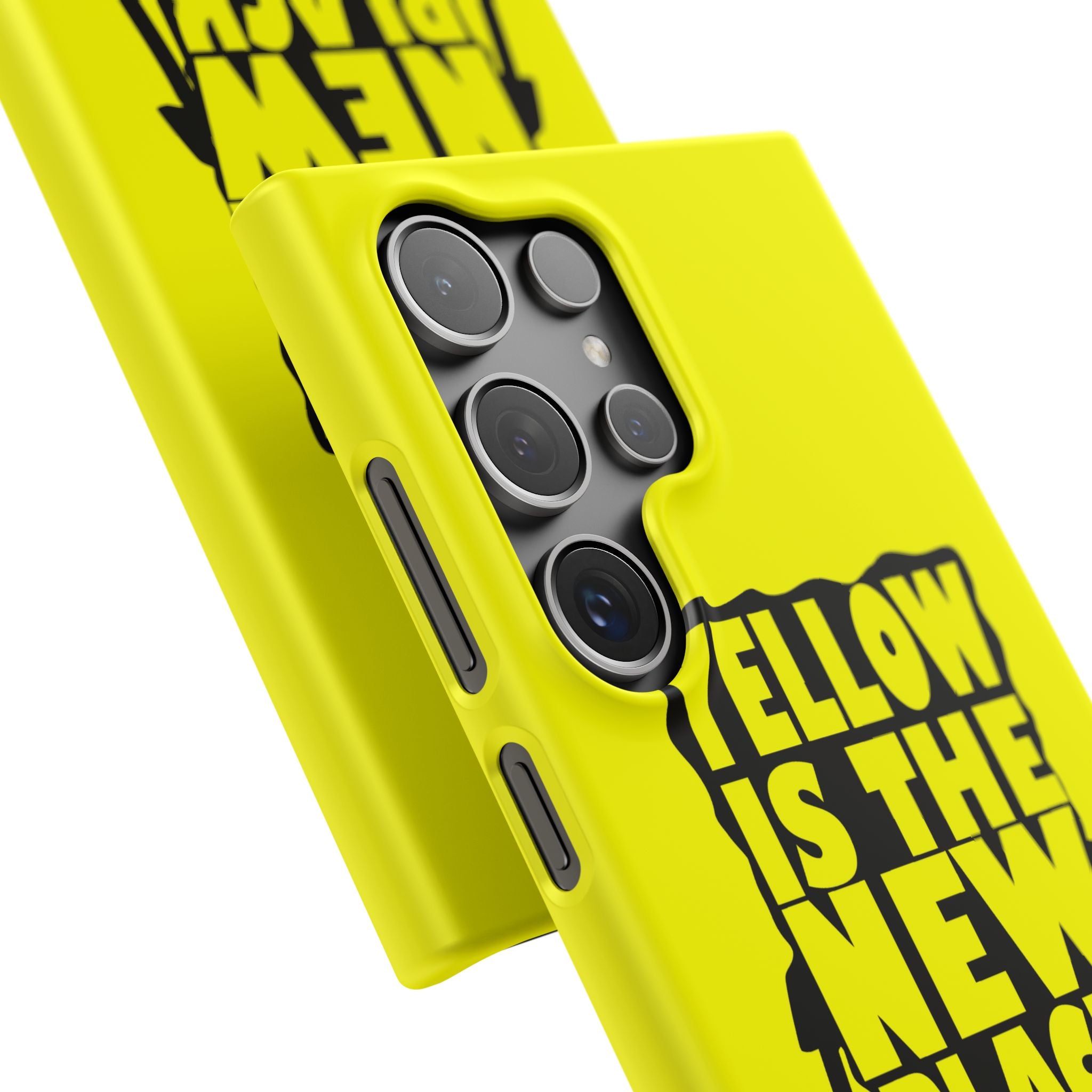 Snap Case - Yellow Is The New Black