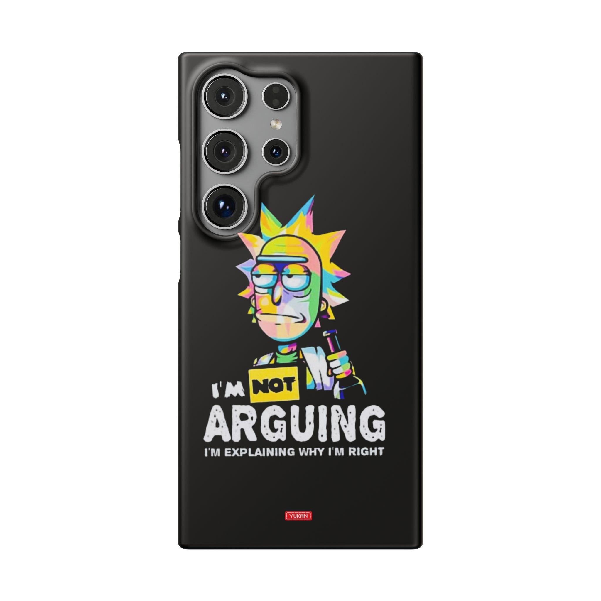 Snap Cases - "I Don't Arguing" - Yukan Iconic