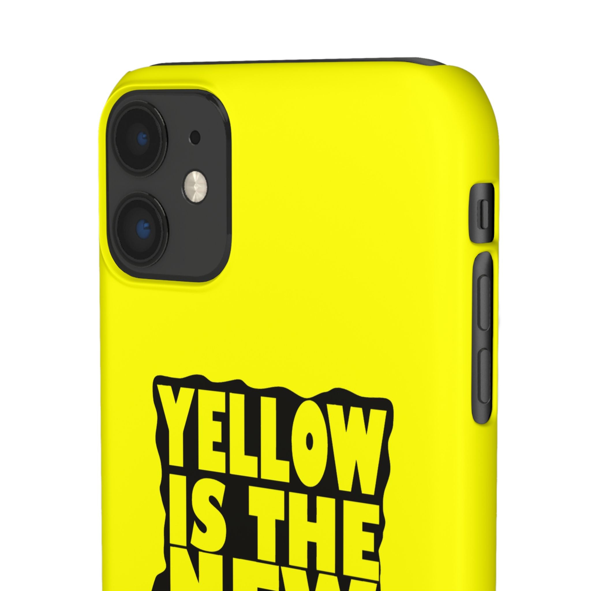 Snap Case - Yellow Is The New Black