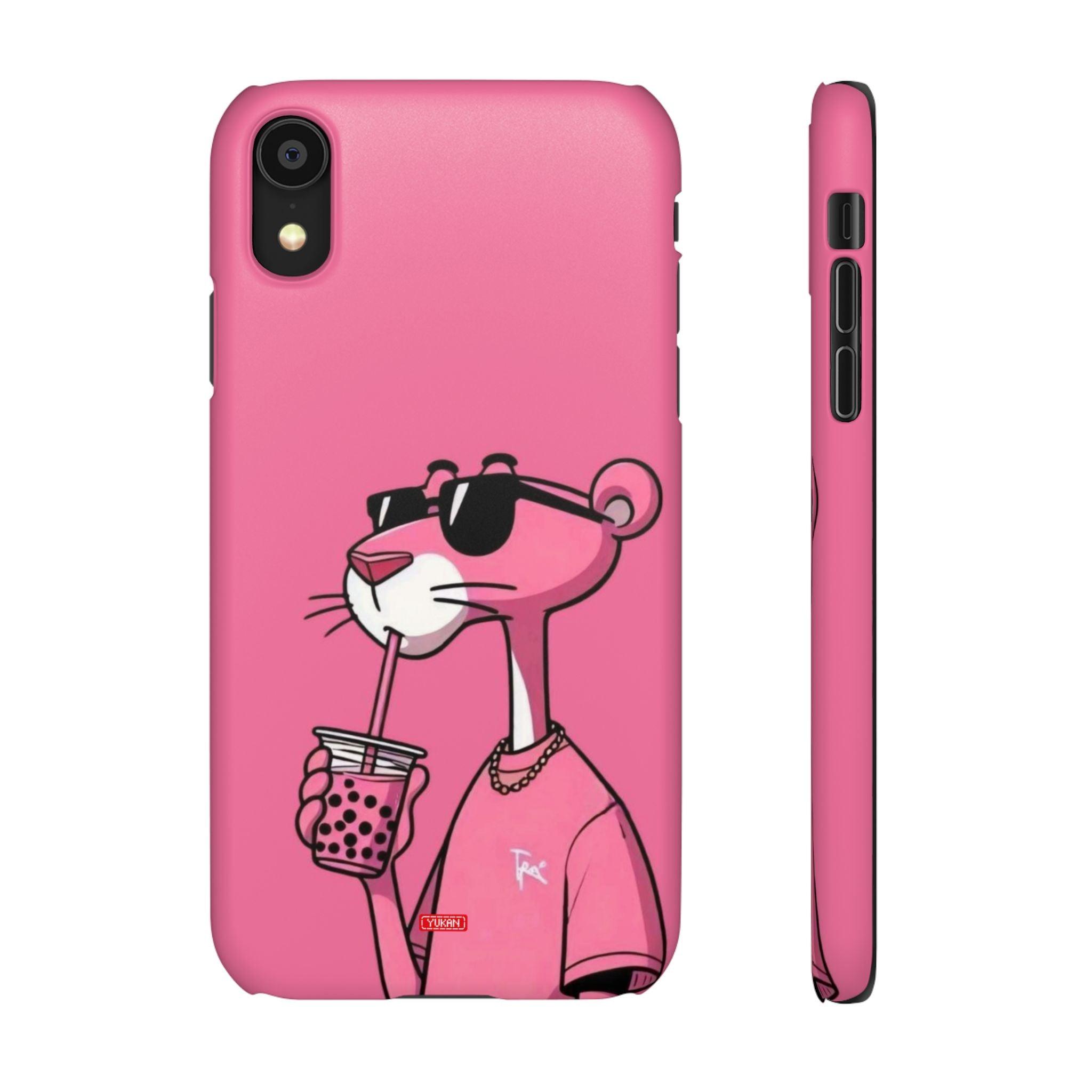 Snap Cases - Pink Bubble Tea - Yukan Iconic