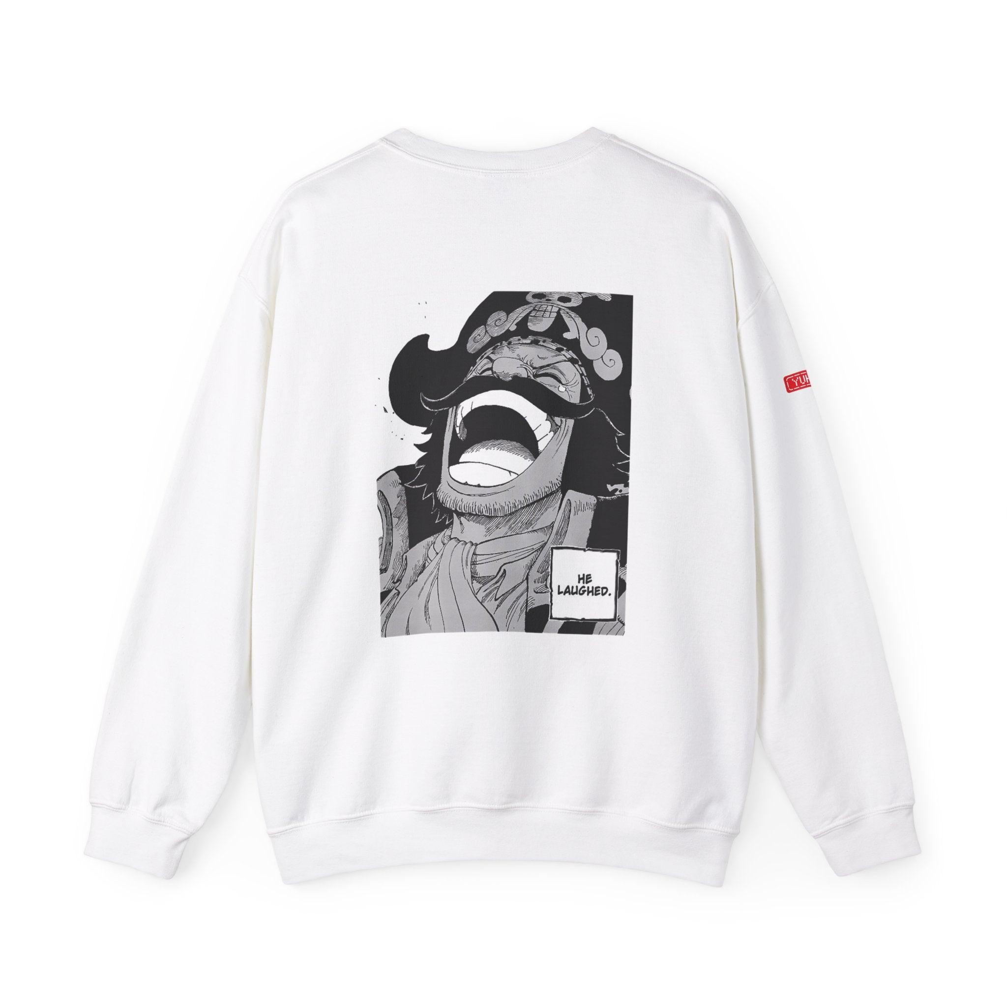 Sweatshirt | One Piece - Gold Roger "He Laughed" | Exclusive Drop - Yukan Iconic