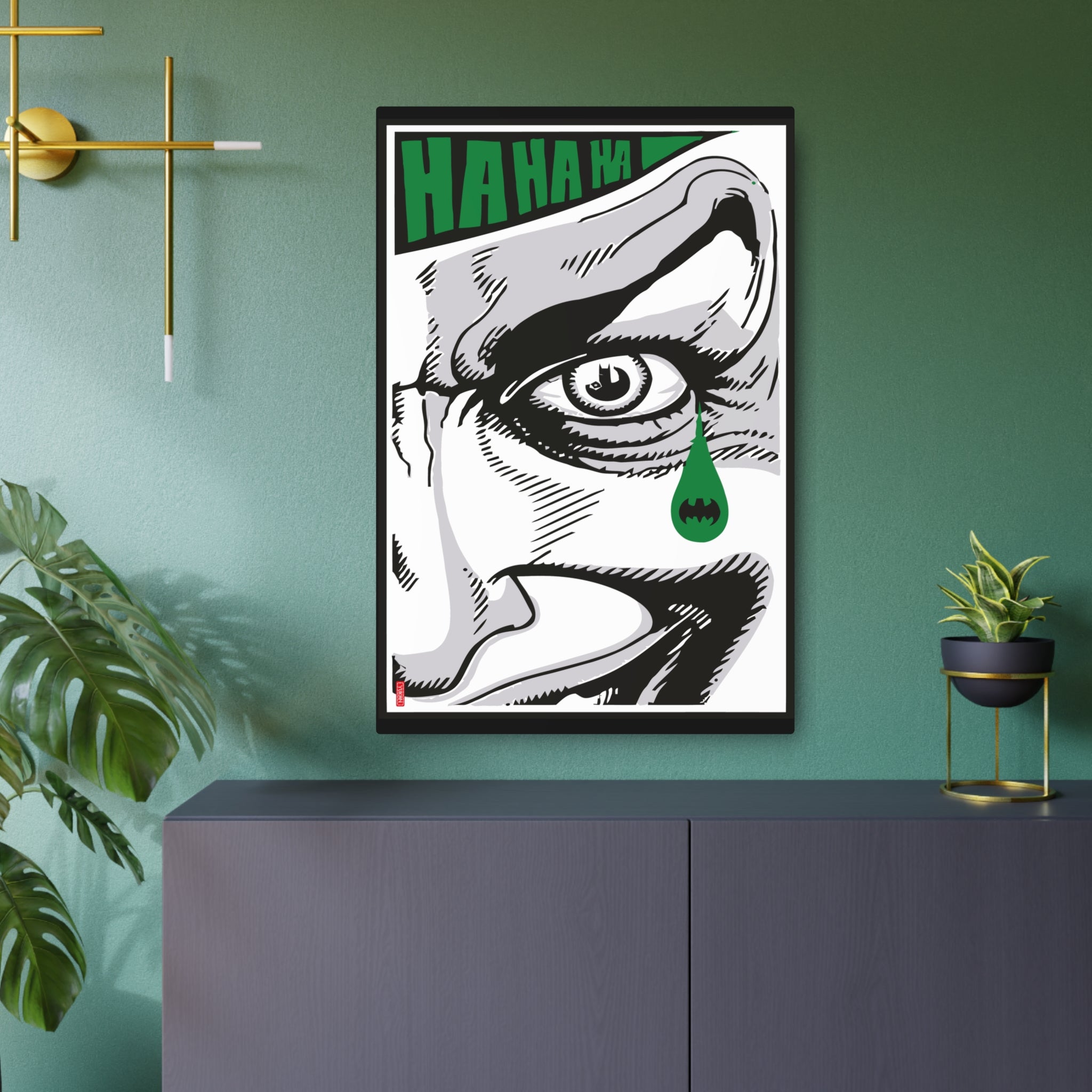 Aluminium Artwork - Joker Tears