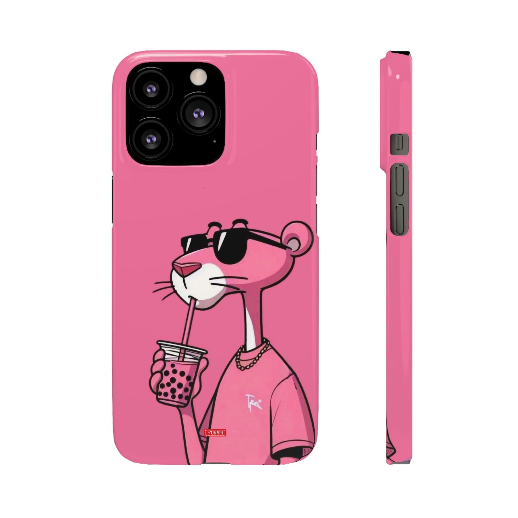 Snap Cases - Pink Bubble Tea - Yukan Iconic