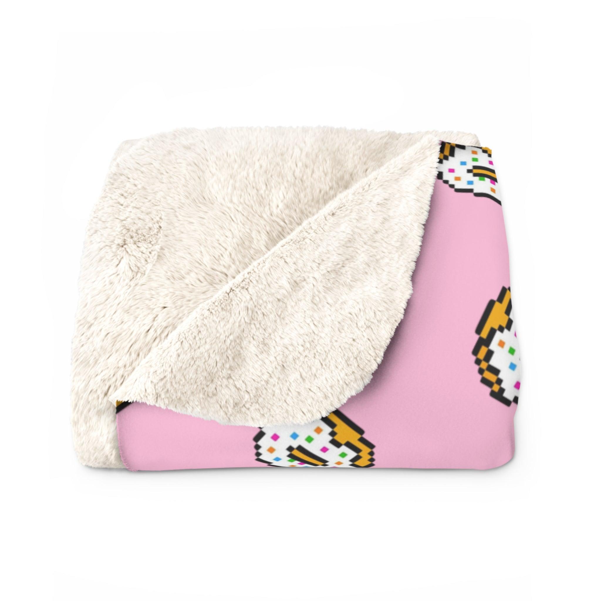 Sherpa Fleece Blanket - Hum.. Donuts ! - Yukan Iconic