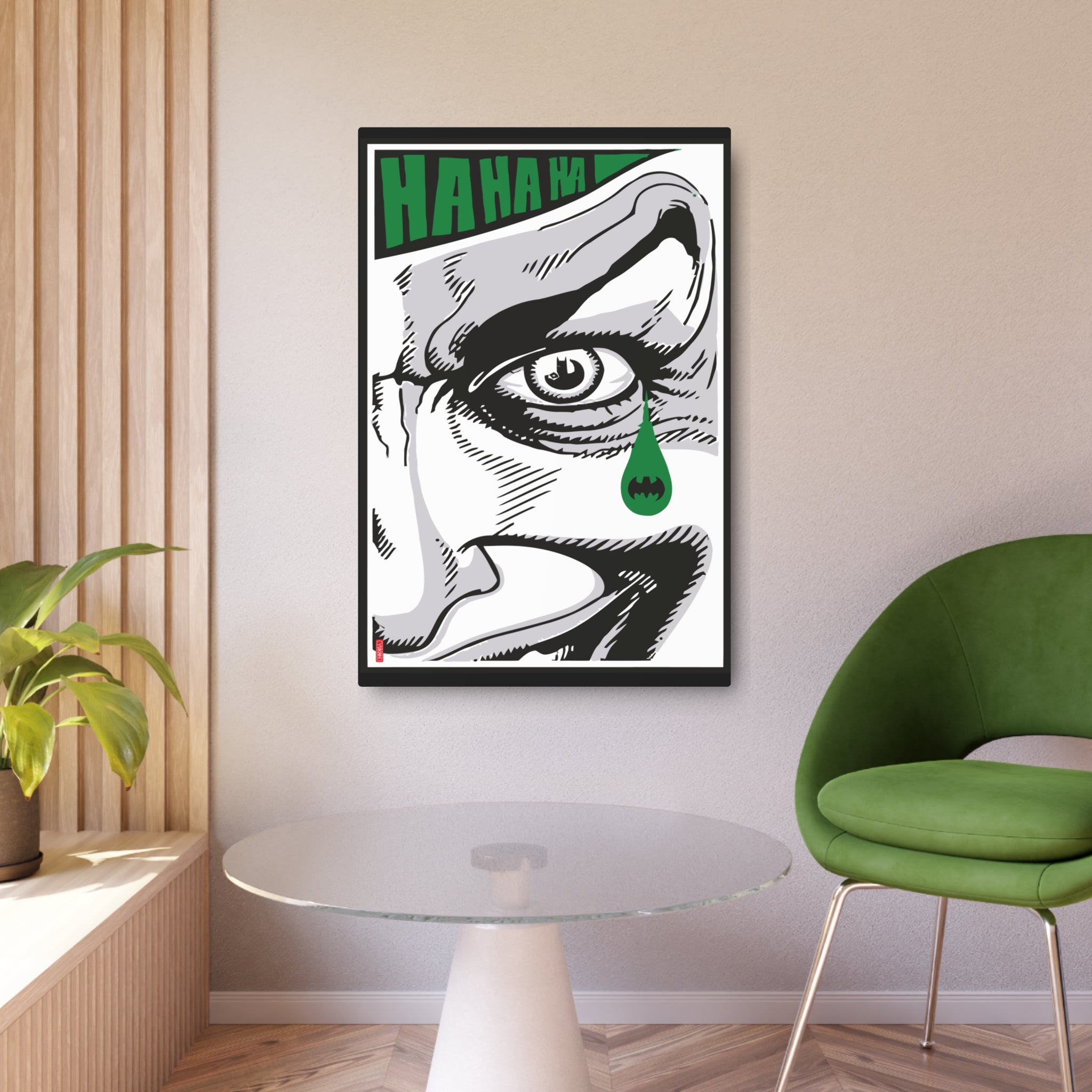 Aluminium Artwork - Joker Tears