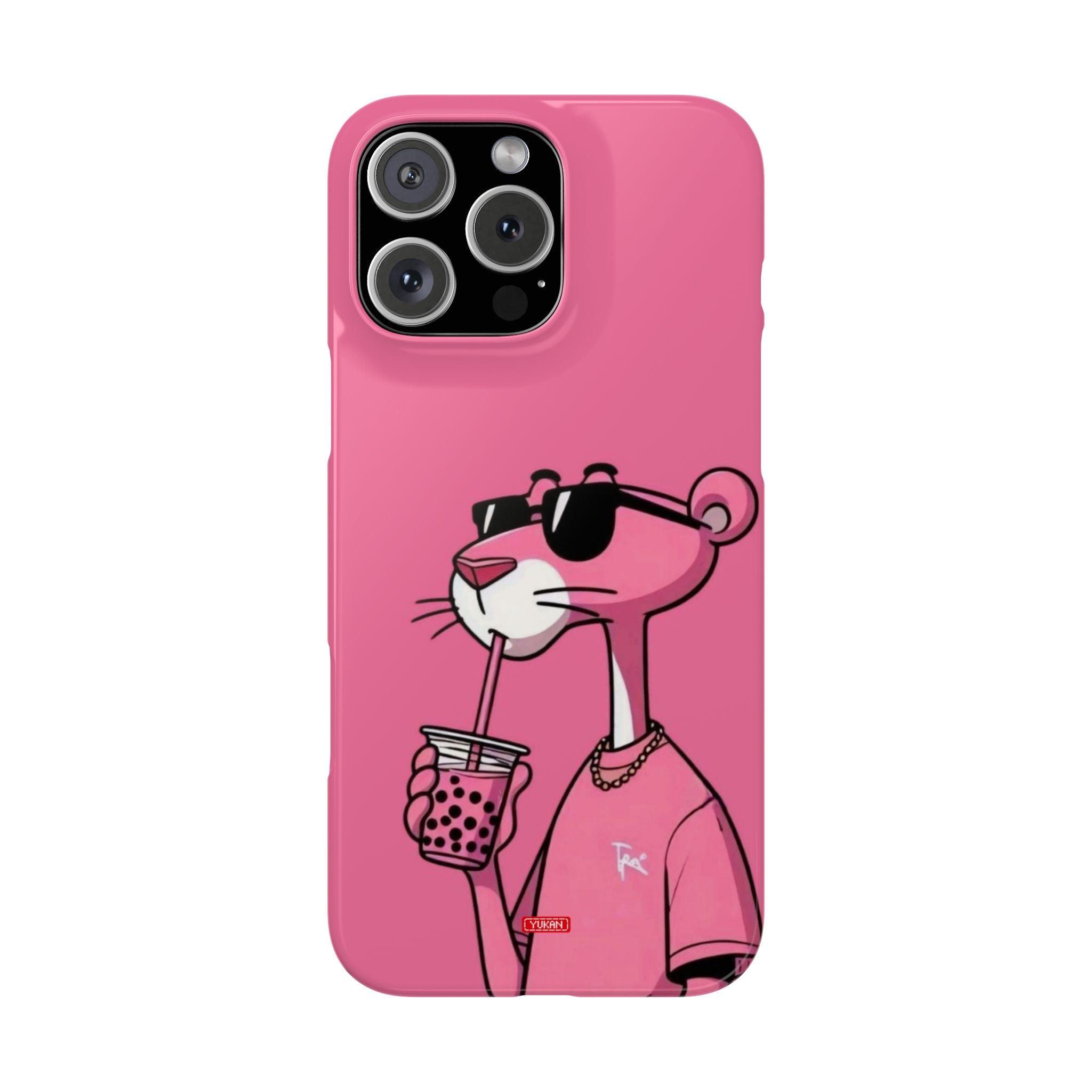 Snap Cases - Pink Bubble Tea - Yukan Iconic