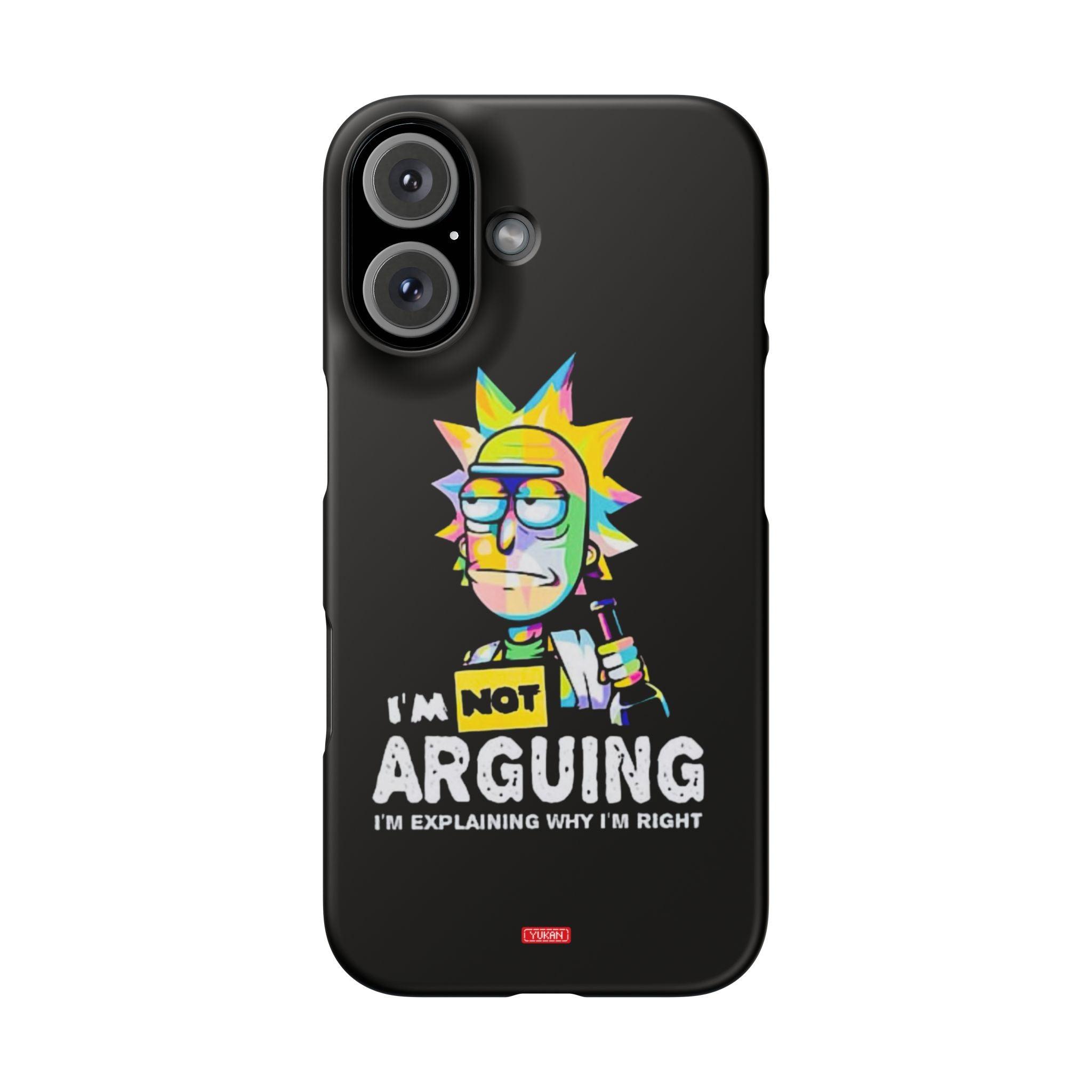 Snap Cases - "I Don't Arguing" - Yukan Iconic