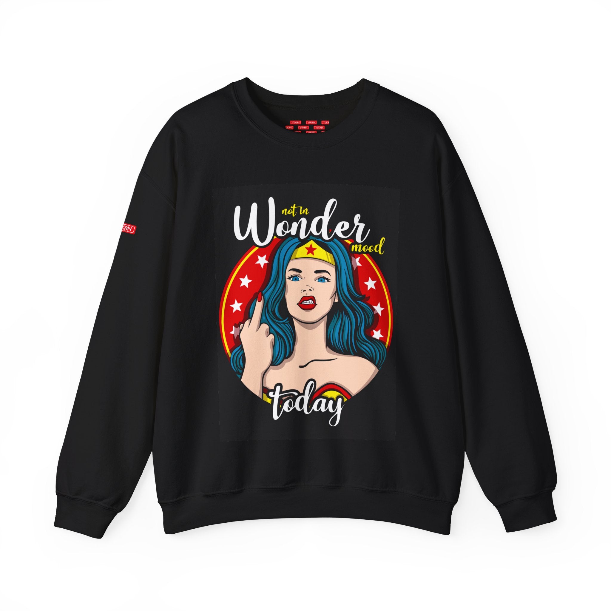 Heavy Crewneck Sweatshirt - Moody Woman