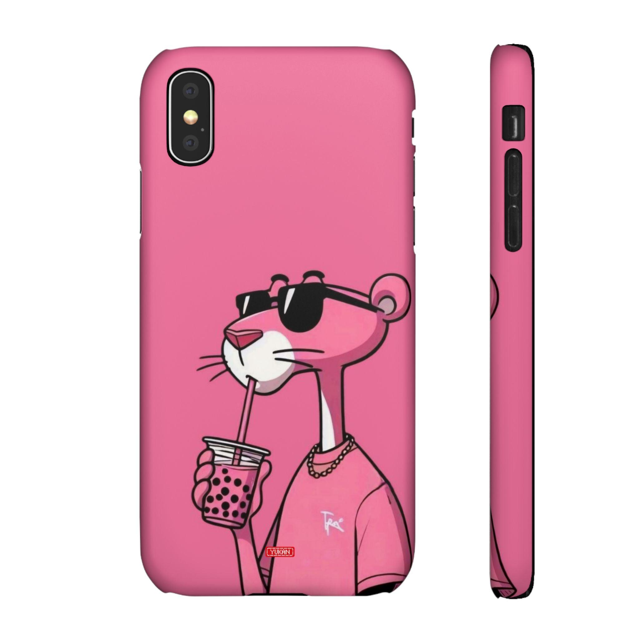 Snap Cases - Pink Bubble Tea - Yukan Iconic