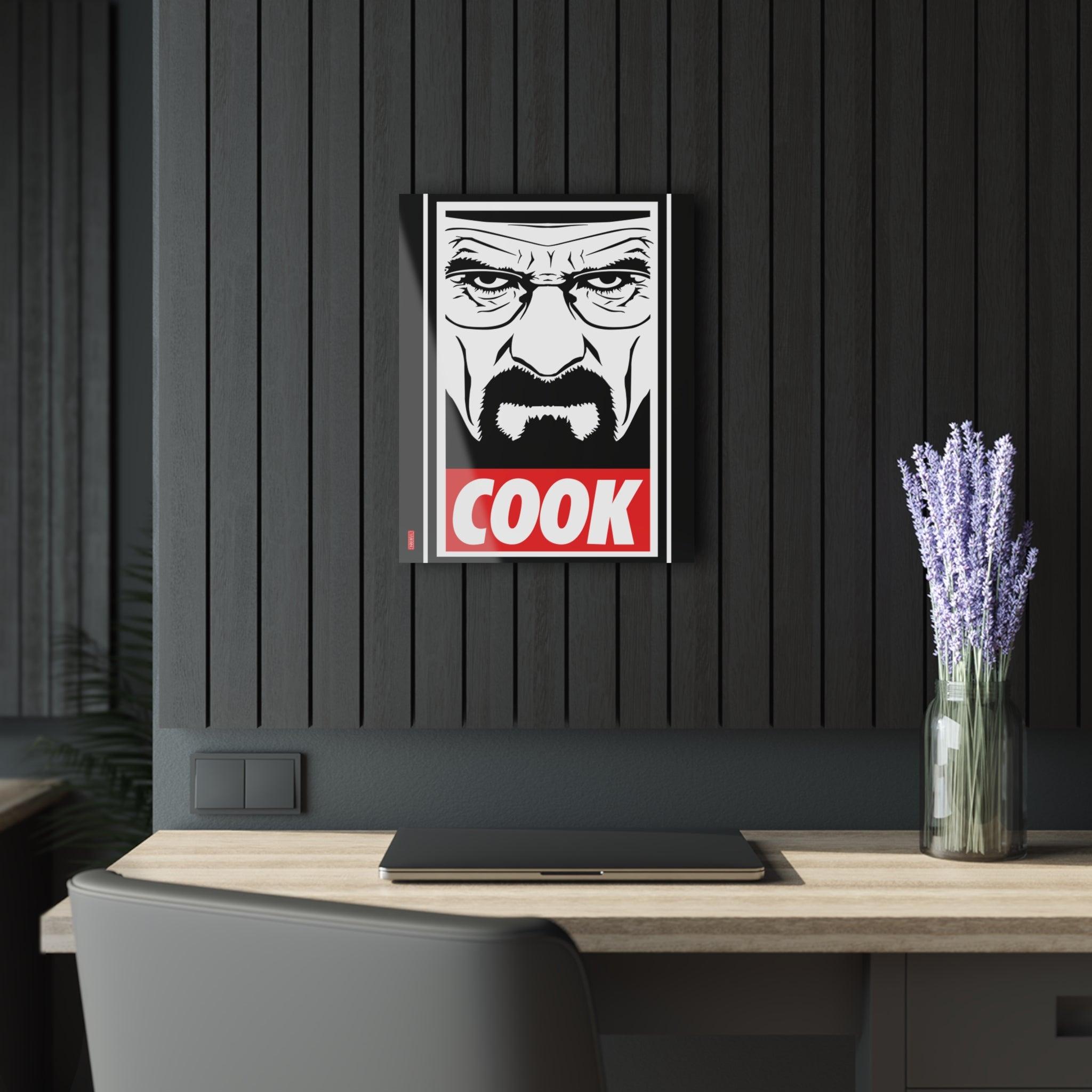 Acrylic Artwork - Walter White Cook - Yukan Iconic