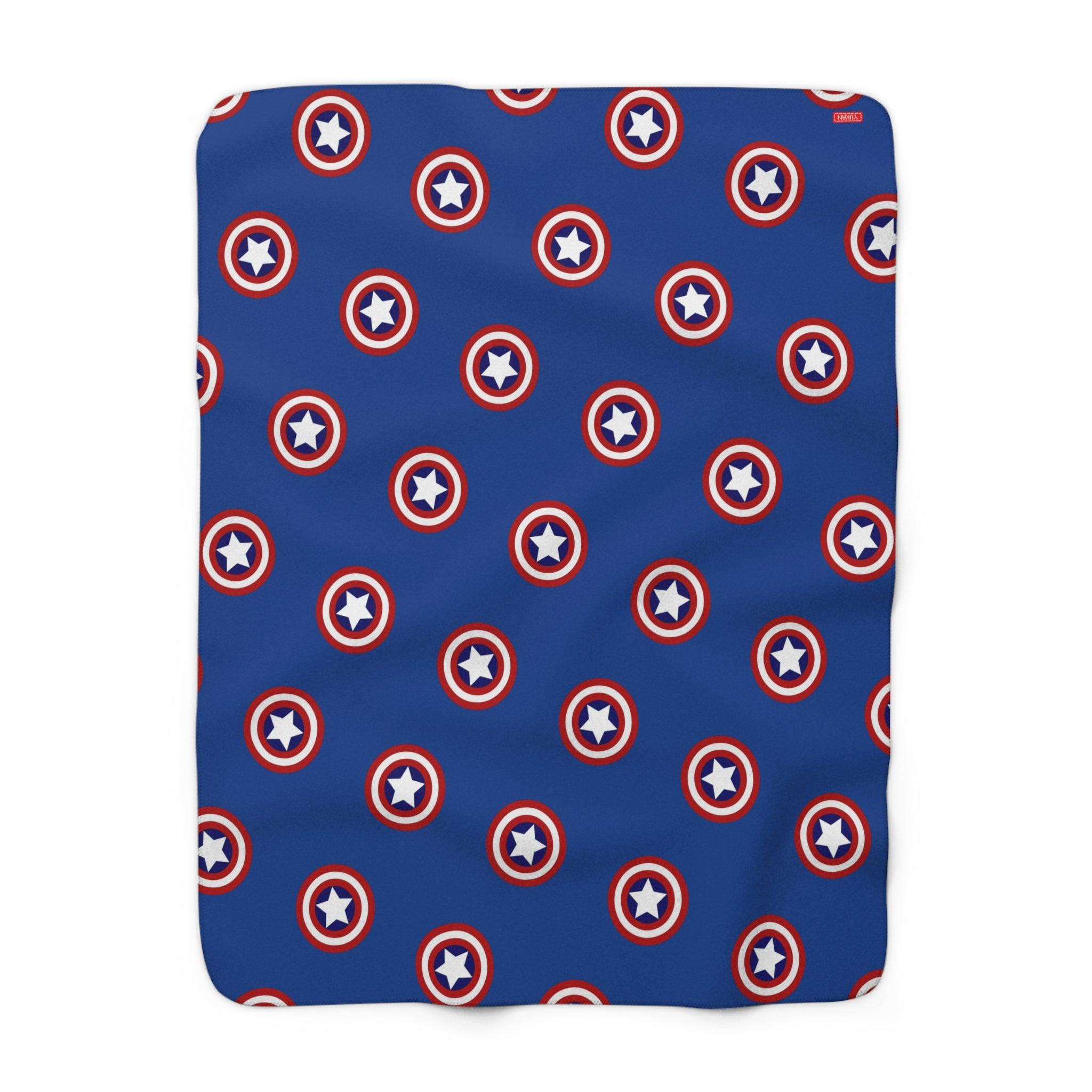 Sherpa Fleece Blanket - The Captain