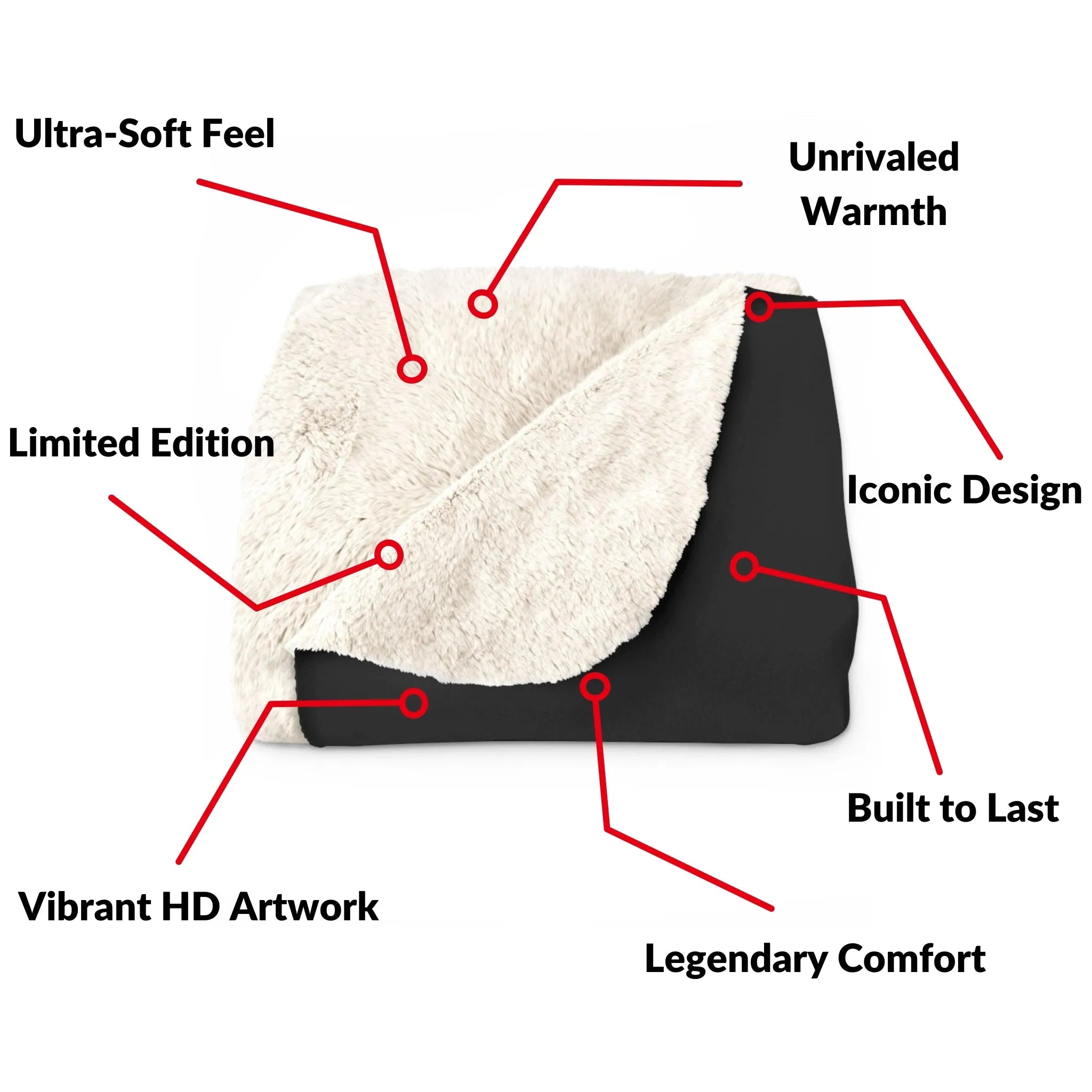 Ultra-Plush Warm Blanket | PowerPull Girls - Power 3 | Classic Drop