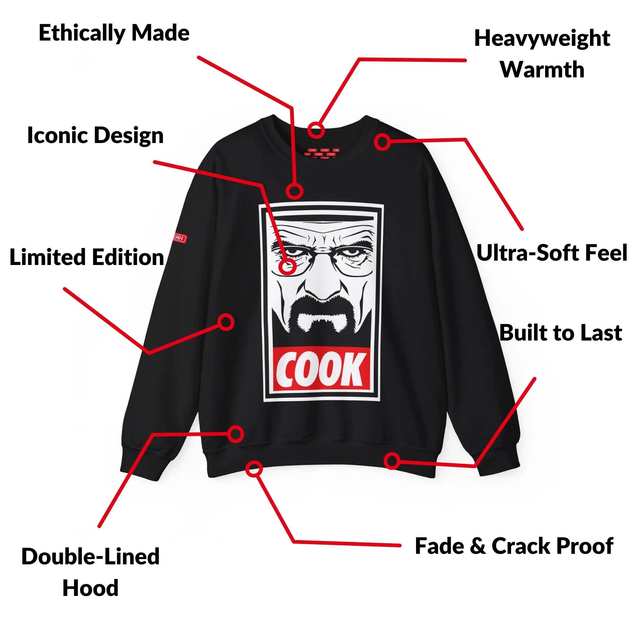 Sweatshirt | Breaking Bad - Heisenberg Cook | Exclusive Drop - Yukan Iconic