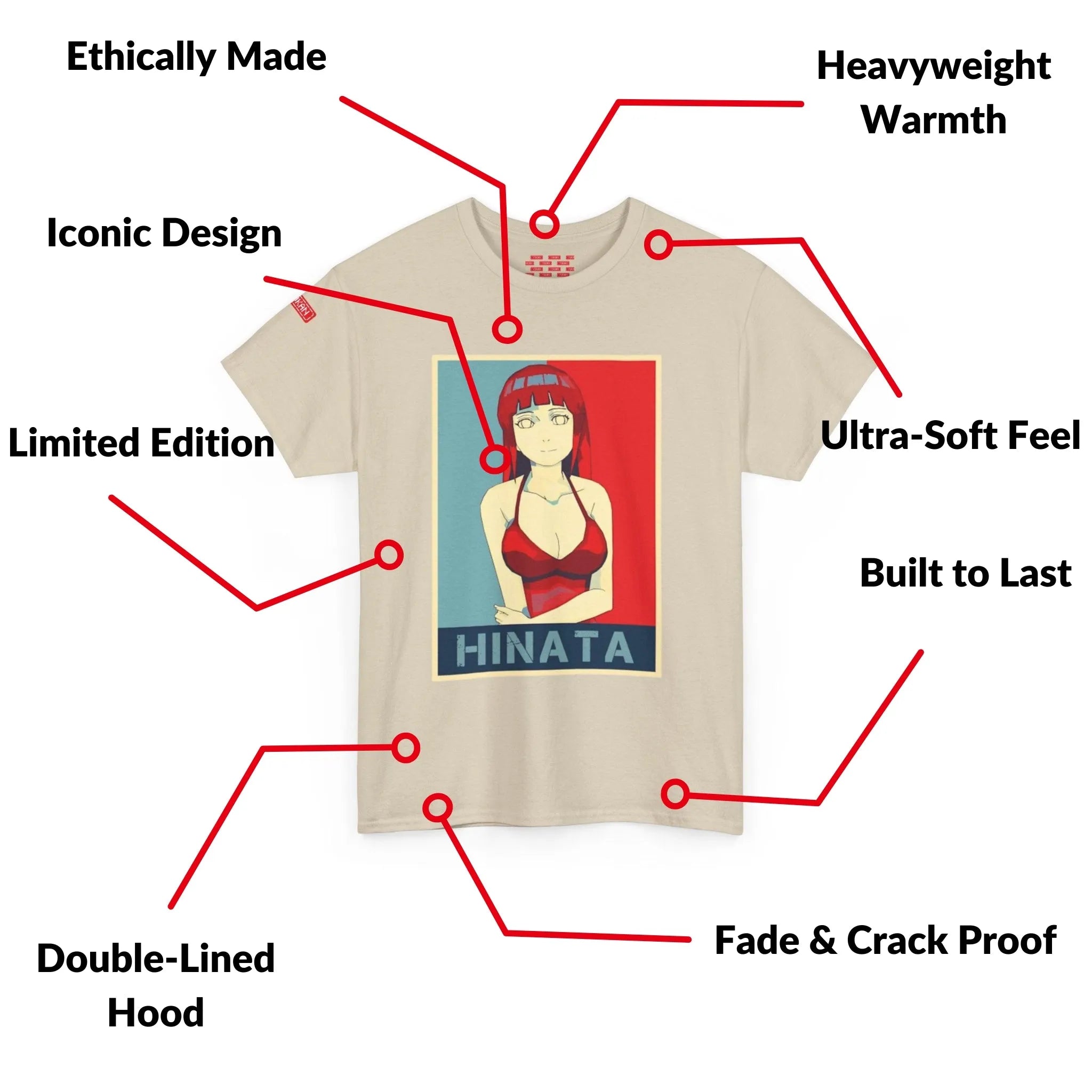 Tee | Naruto - Hinata Hyuga Waifu | Exclusive Drop